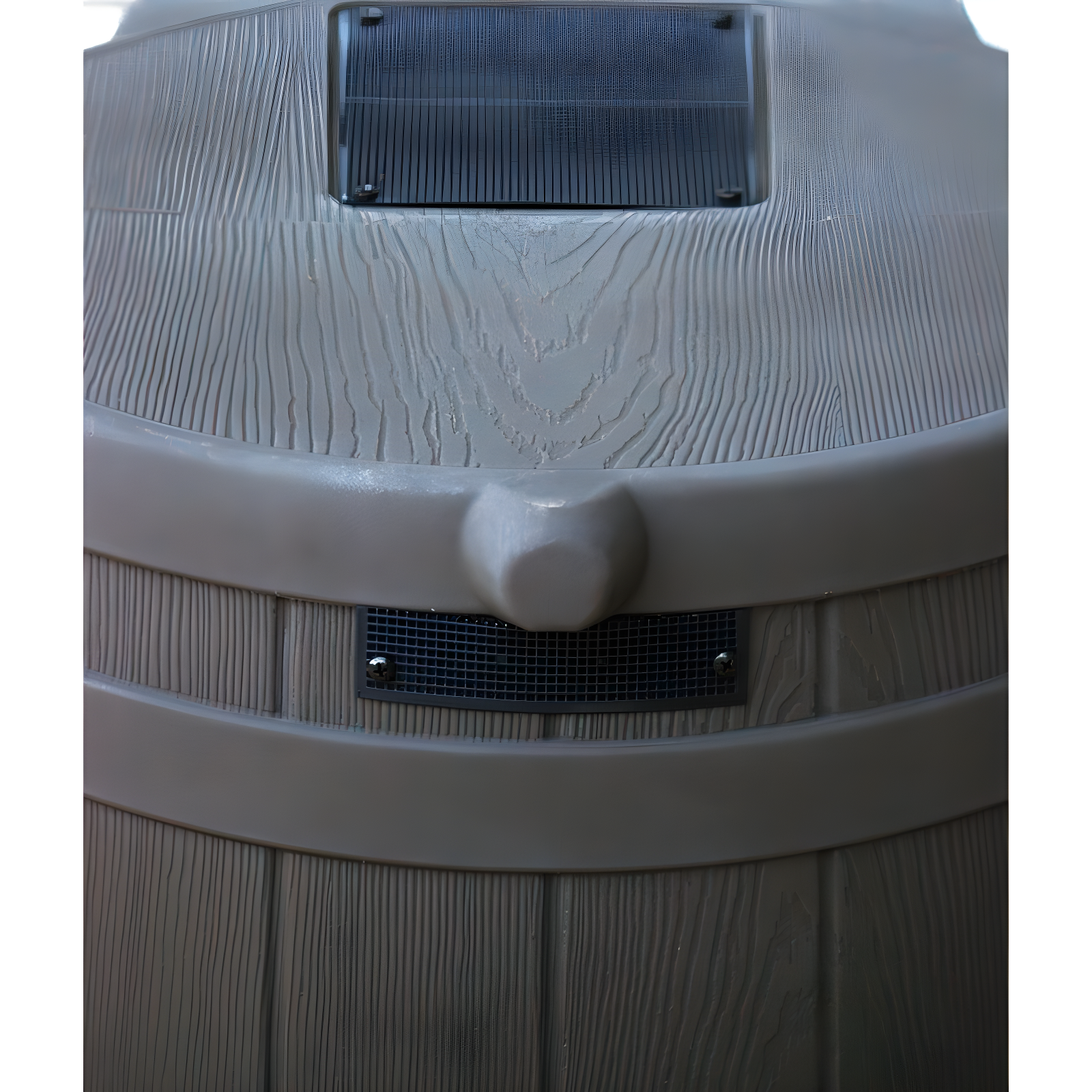 Good Ideas Rain Wizard Whiskey Style Rain Barrel with Overflow and Spigot