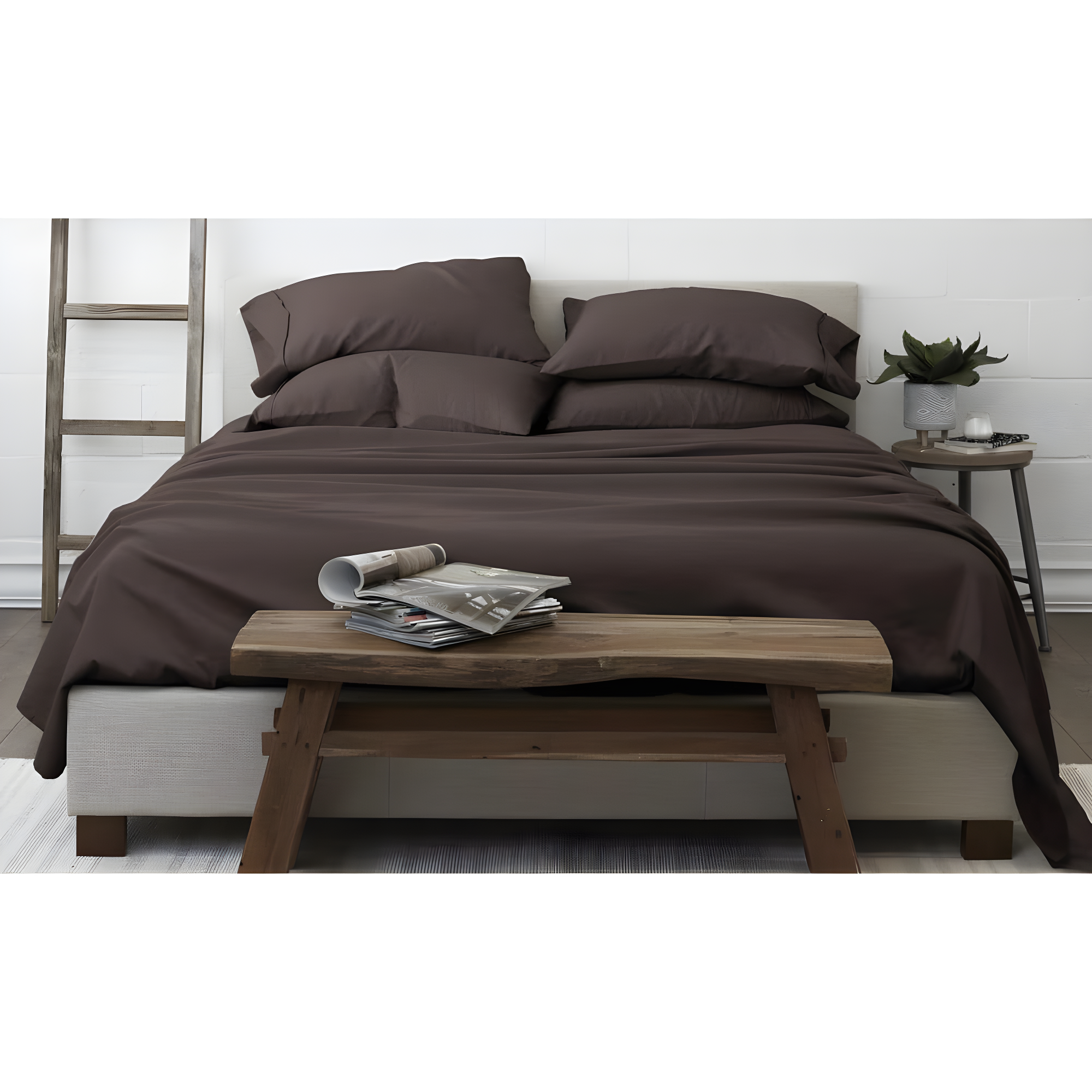 Simply Soft 6-Piece Wrinkle Free Microfiber Sheet Set with 16" Deep Pockets!