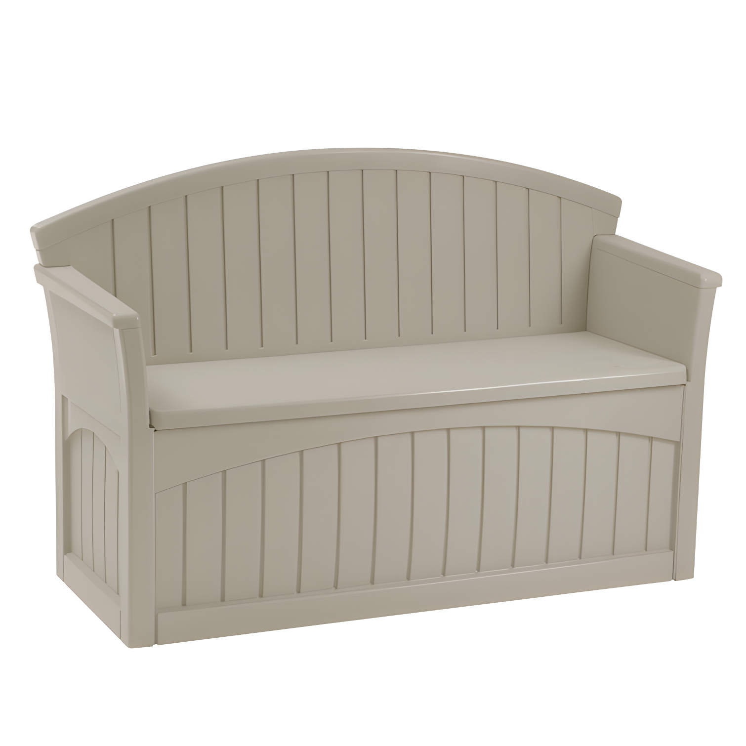 Suncast Suncast 50 Gallon Patio Storage Bench - Light Taupe