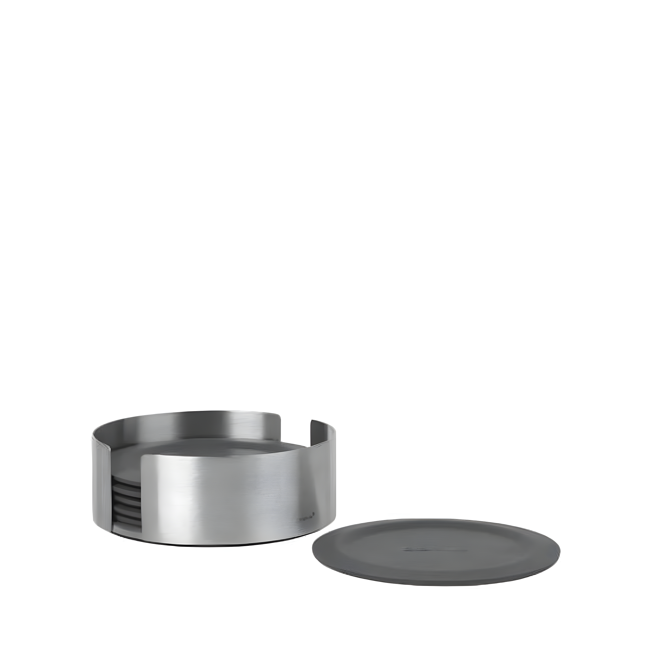 LARETO 7 Piece Coaster Set with Holder