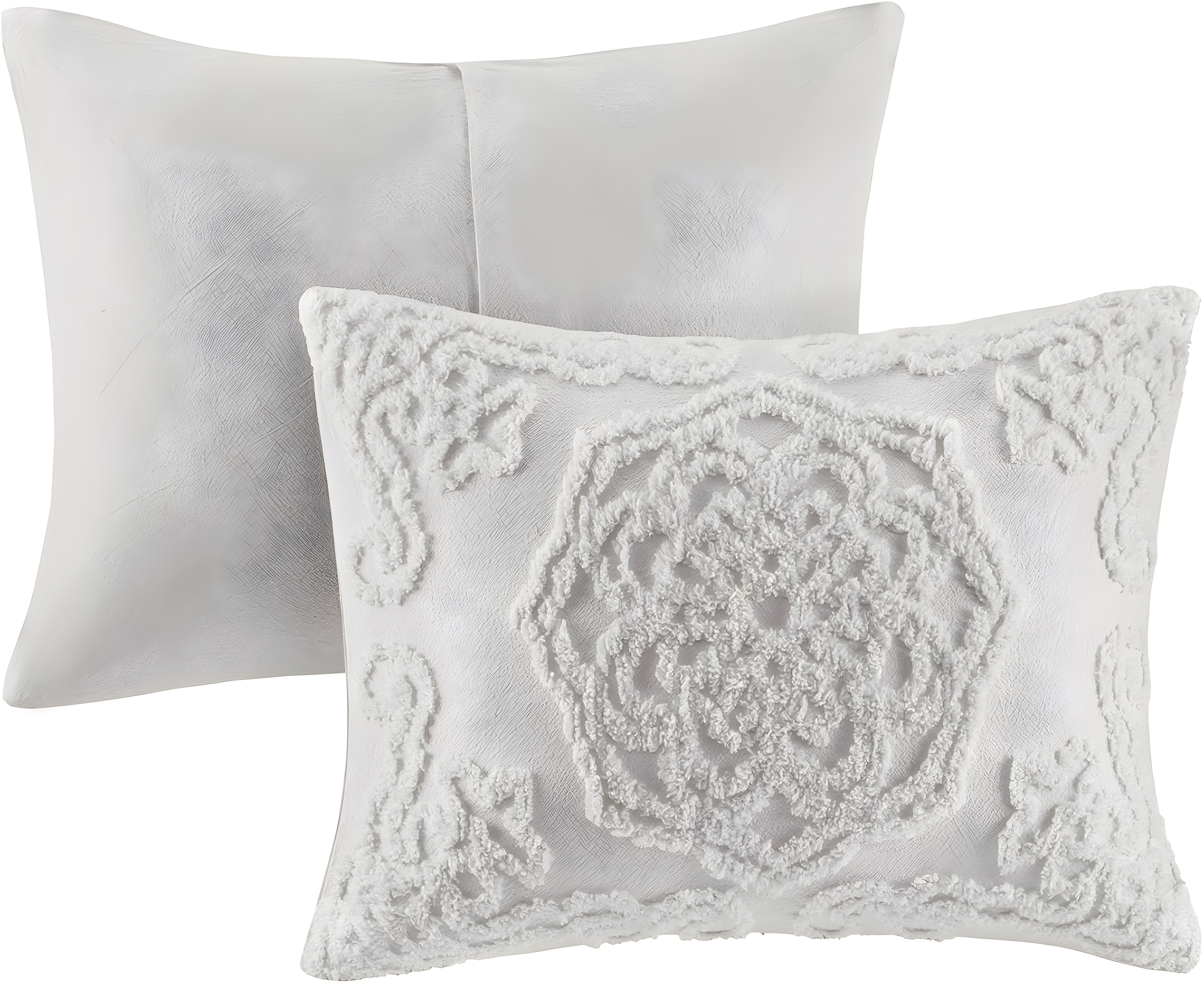 510 Design Everly 3 Piece Tufted Woven Medallion Comforter Set