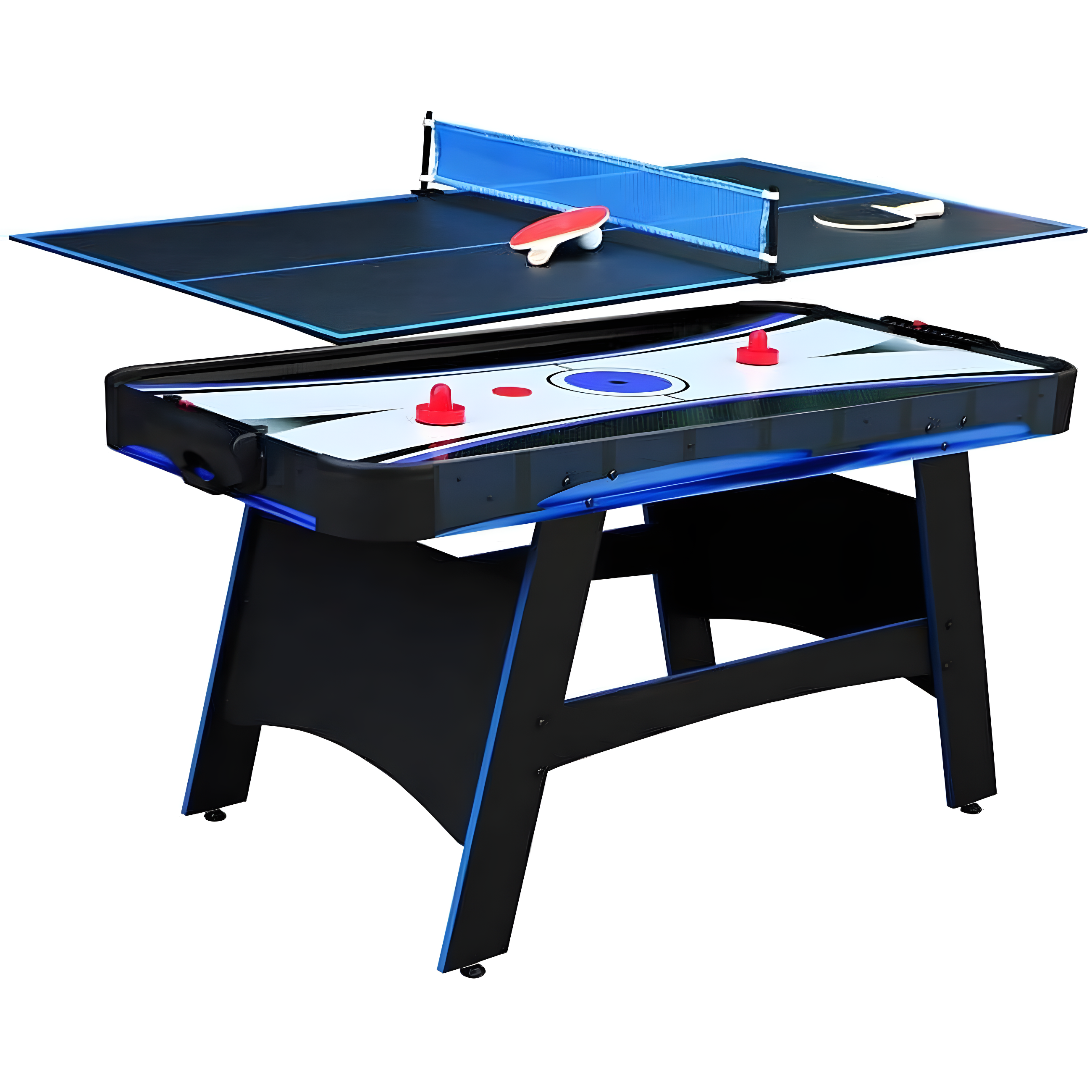 Hathaway Games 5' Two Player Air Hockey Table with Manual Scoreboard