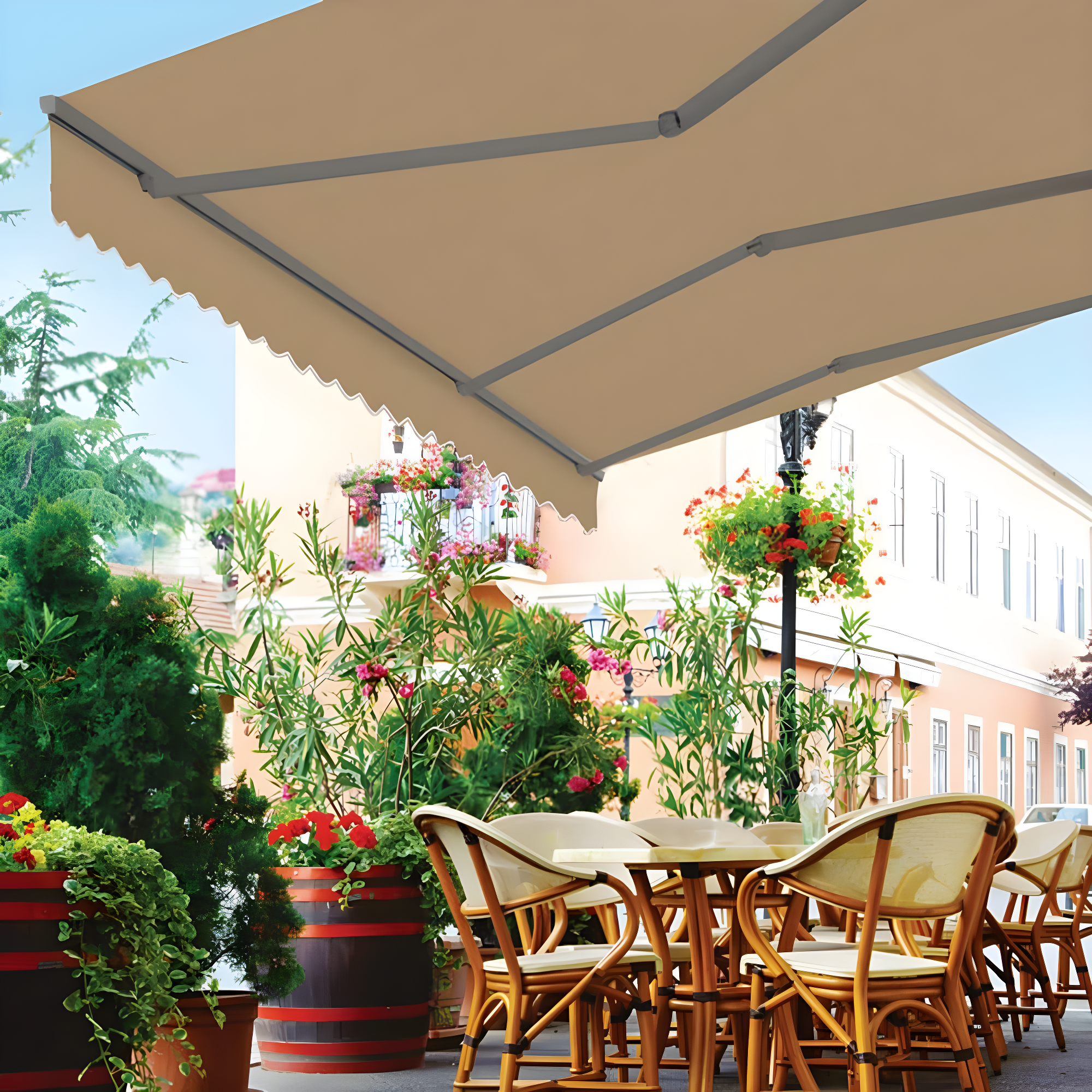 Classic Manual Retractable Patio Awning