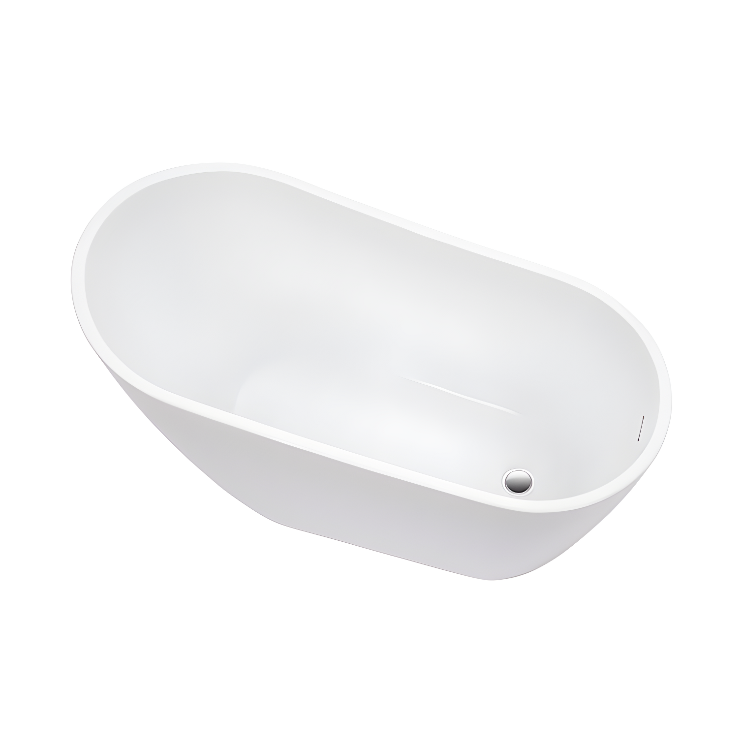Cora 67" x 32" Freestanding Acrylic Bathtub