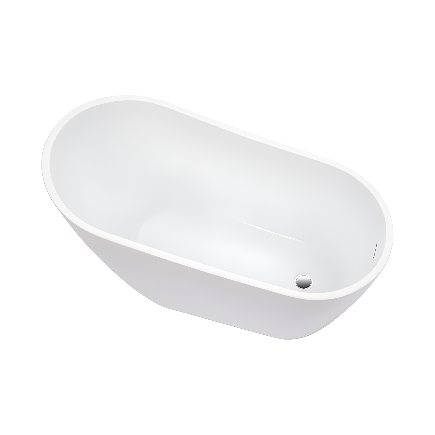 Cora 67" x 32" Freestanding Acrylic Bathtub