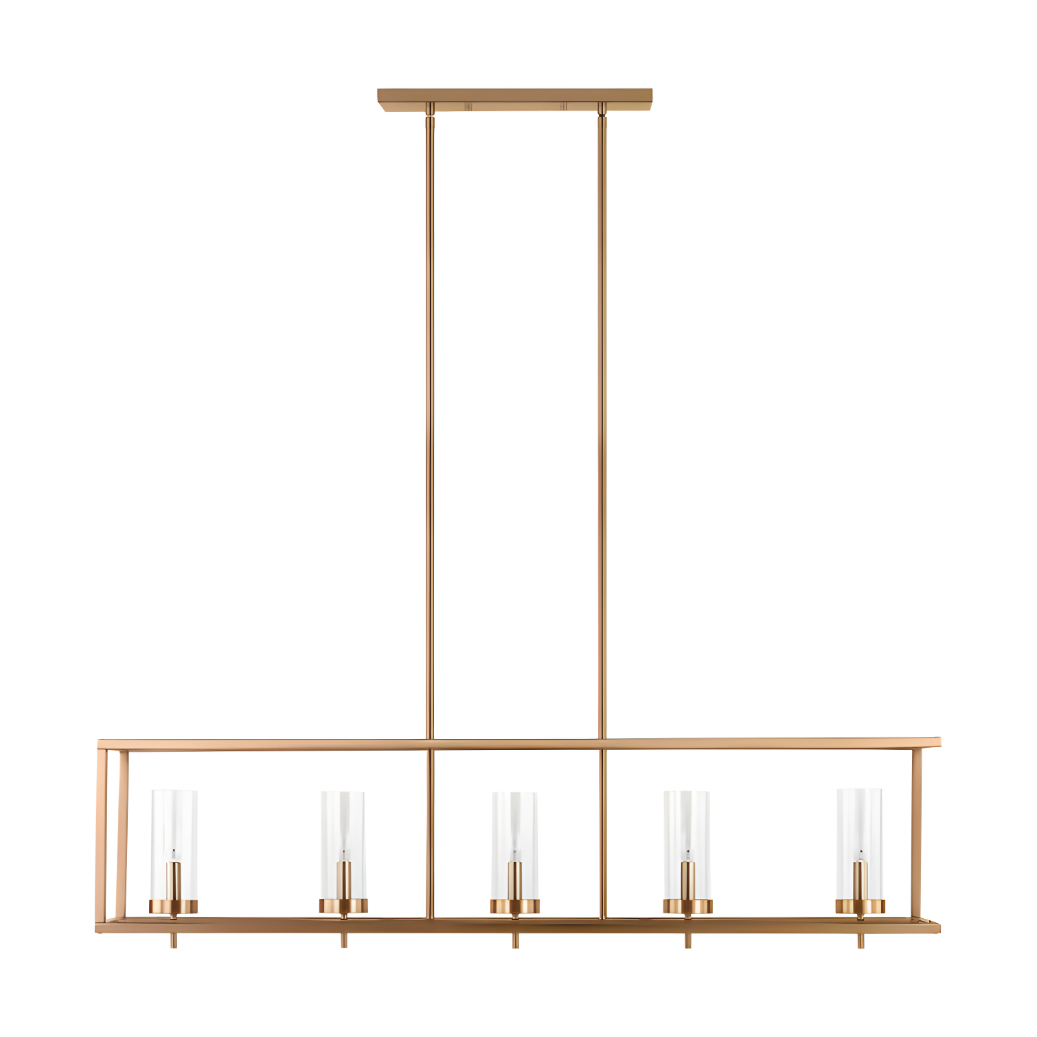 Sea Gull Lighting Generation Lighting 6690305-848 Zire - 5 Light Chandelier in Modern Style-11 Inches Tall and 9 Inches Wide, Choose Lamping Option: Lamping