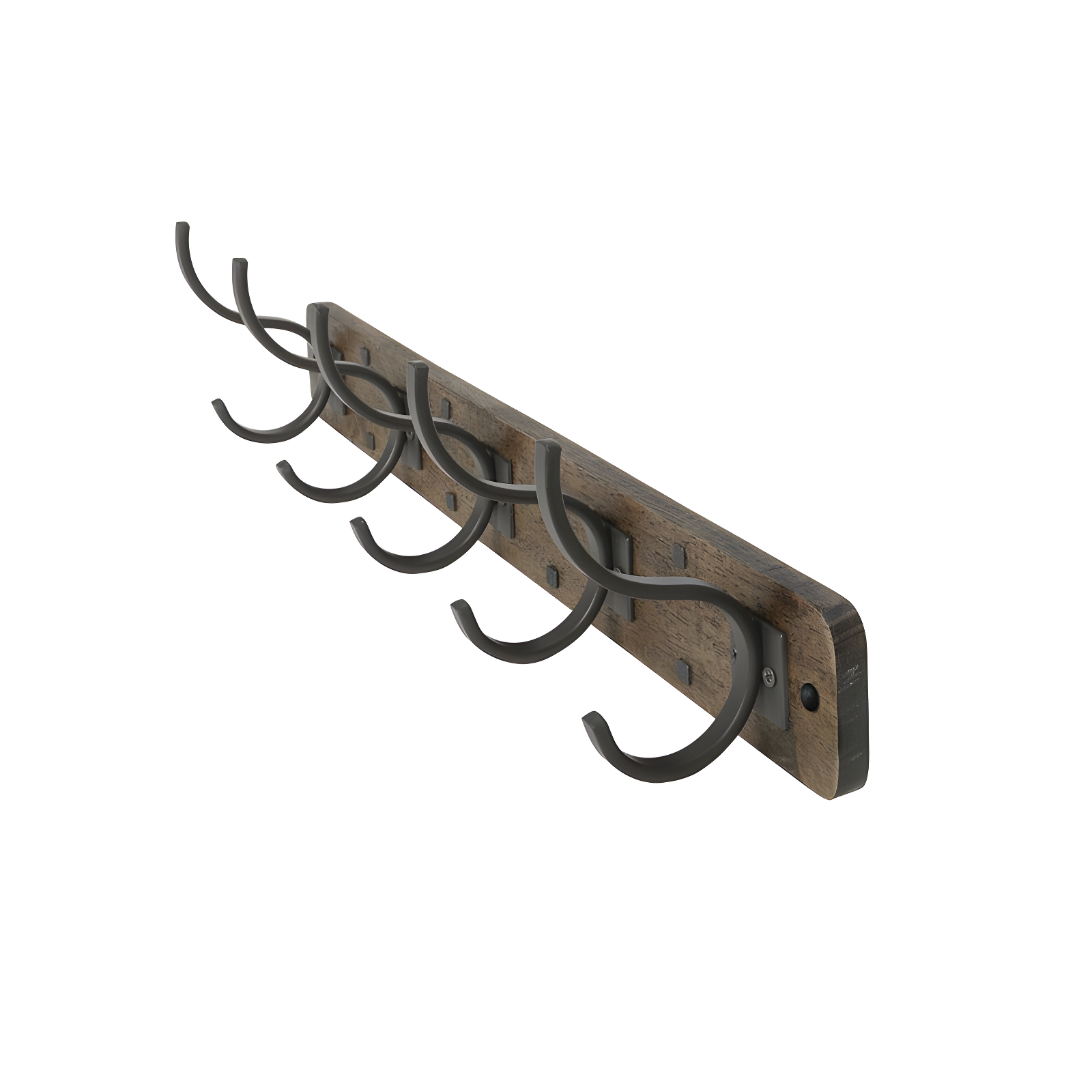 Spectrum Richmond Solid Wood Wall 5 - Hook Wall Mounted Coat Rack