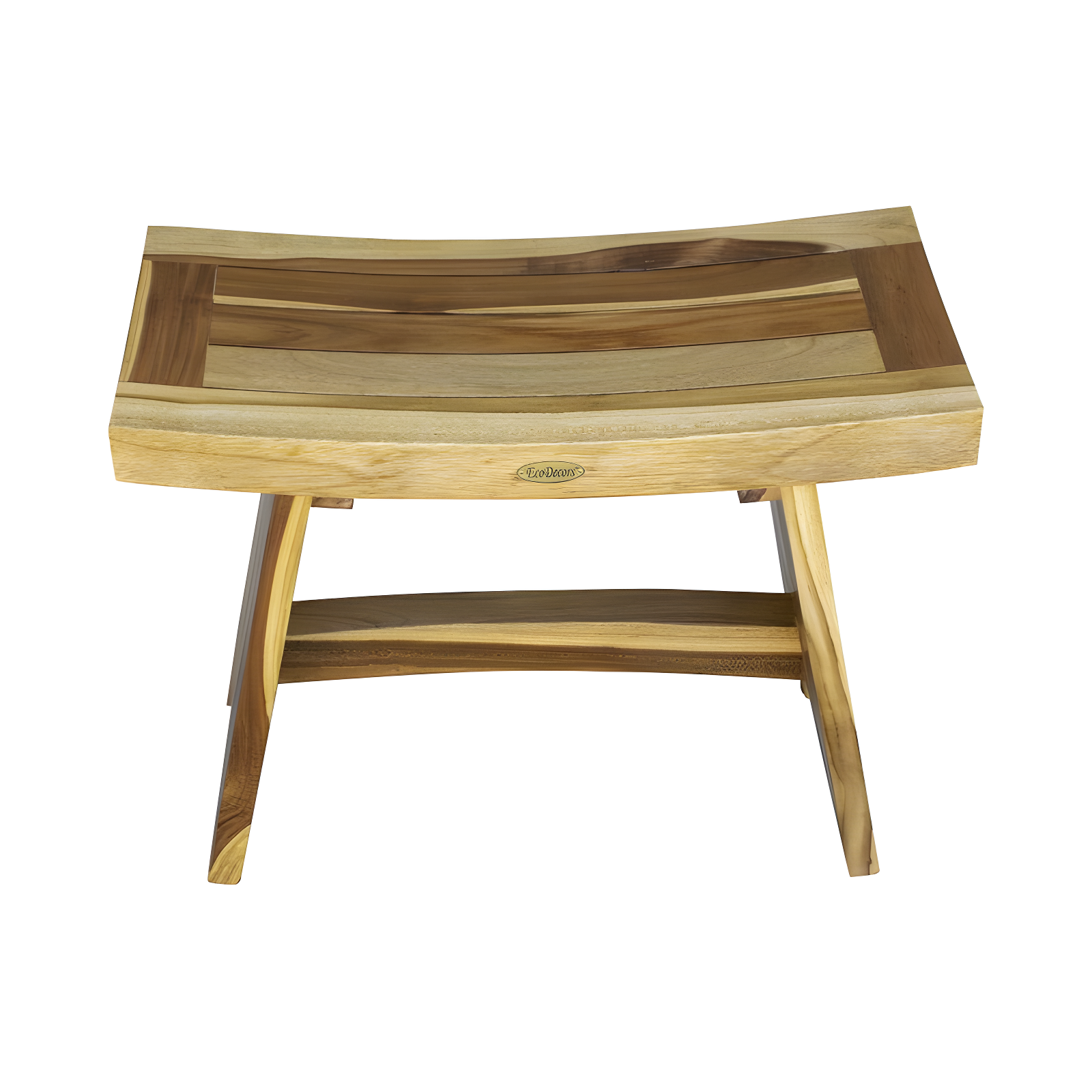 EcoDecors EarthyTeak - Serenity 24'' W Teak Shower Bench