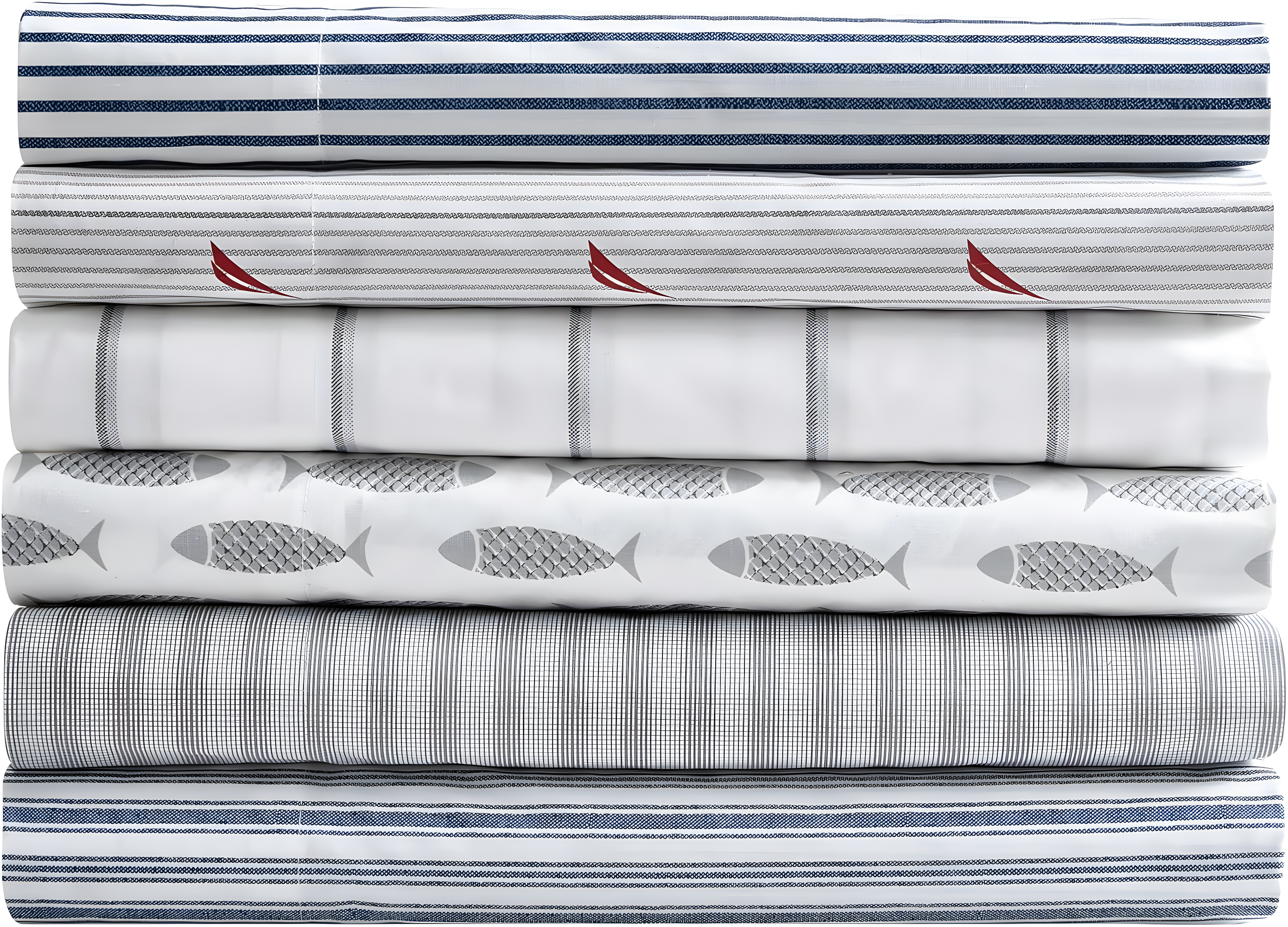 Nautica Printed Cotton Percale Sheet Sets