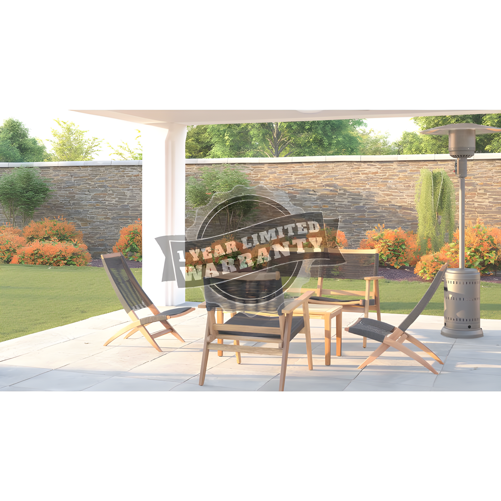 Fire Sense Fire Sense Premium Sparkling Reflective Tempered Fire Glass for Fire Pits Easy to Install-10 Lbs Crystal Clear