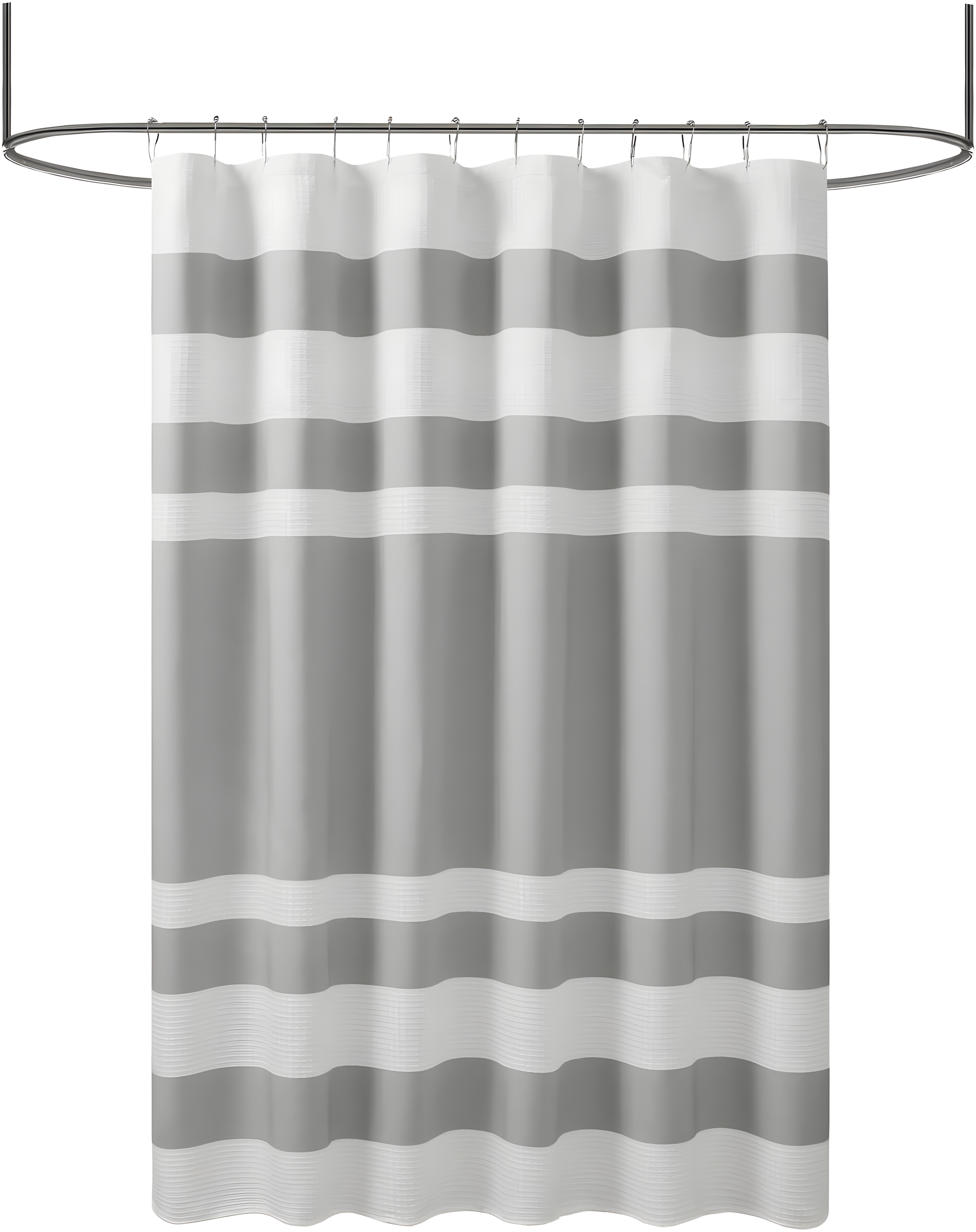 Striped Single Shower Curtain