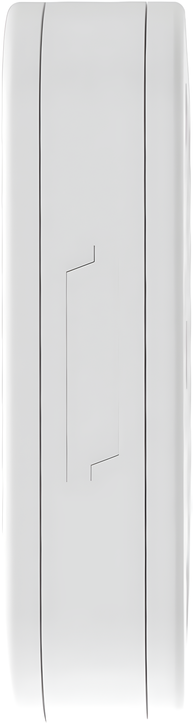 Hubbell Lighting CER Compass CE Series 1.8-Watt White and Red Integrated LED Exit Sign with NiCad Battery