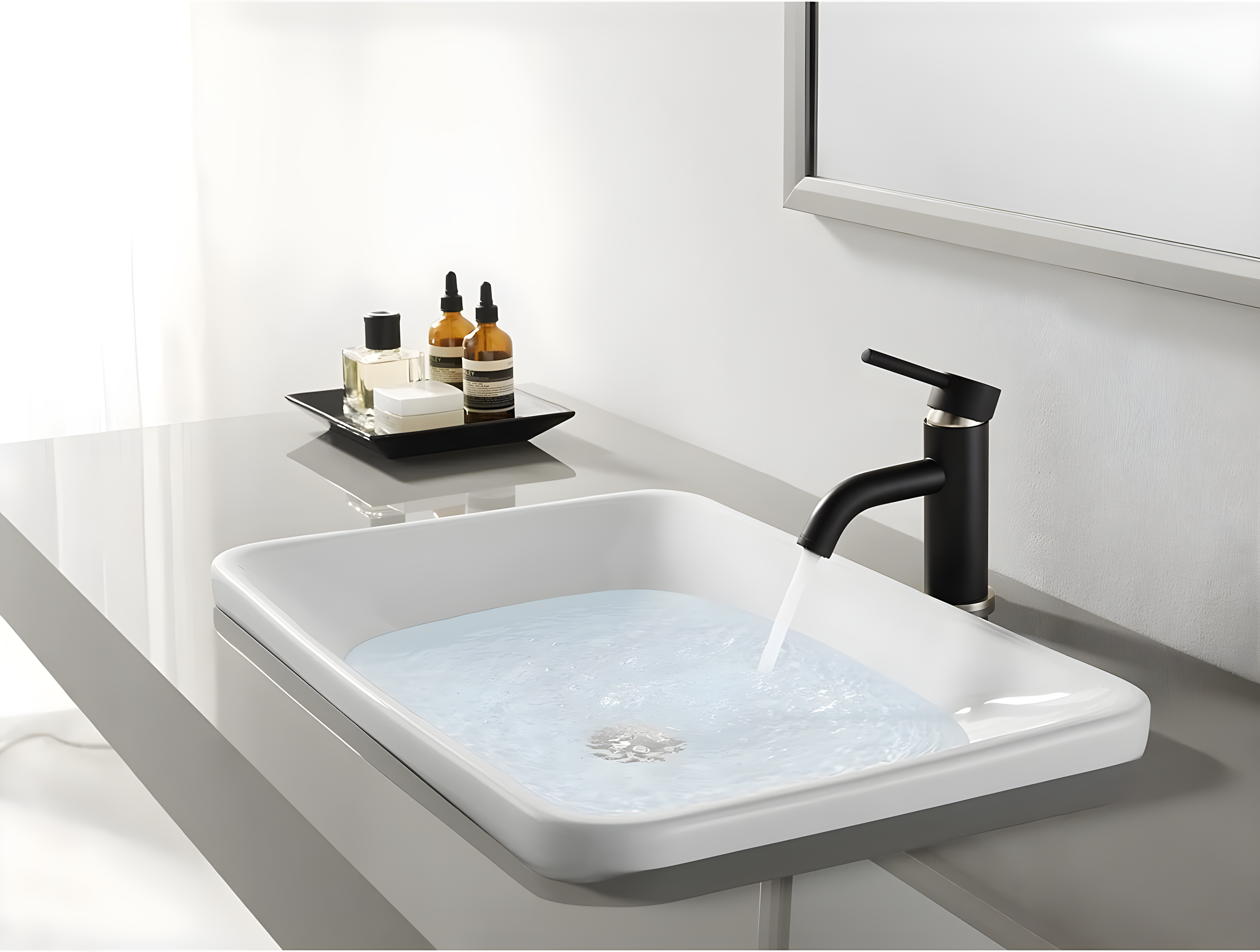 Kingston Brass Concord Single-Handle 1-Hole Deck Mount Bathroom Faucet with Push Pop-Up