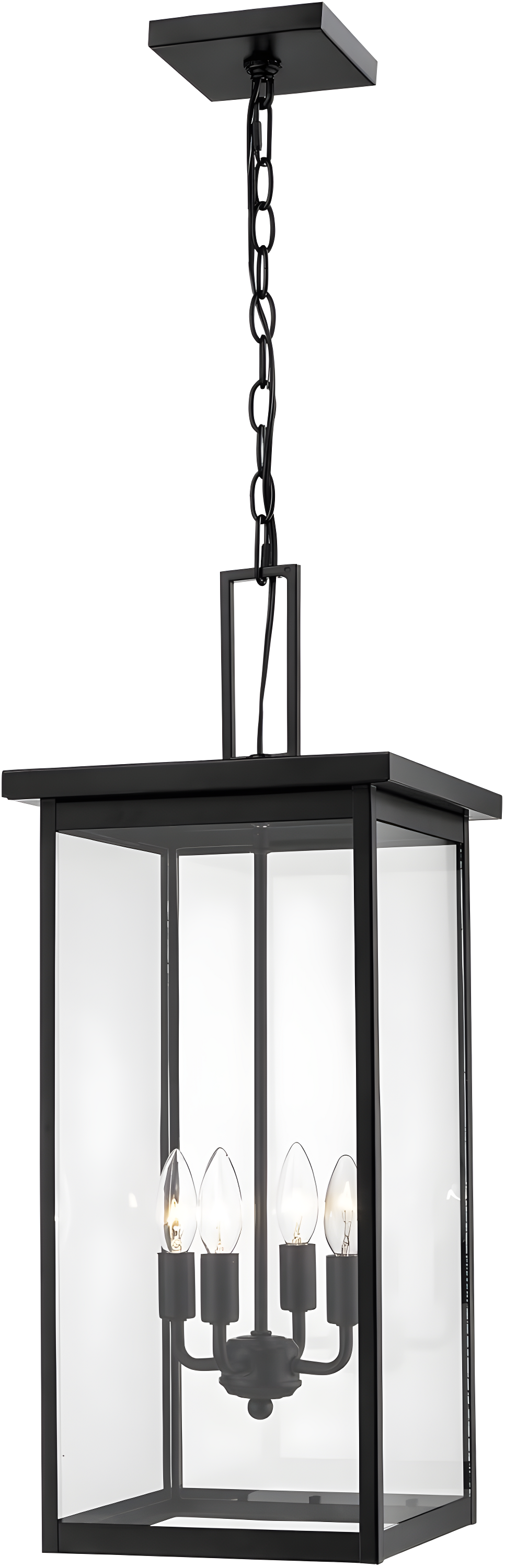 Millennium Lighting 2605 Barkeley 4 Light 11" Wide Outdoor Pendant - Black