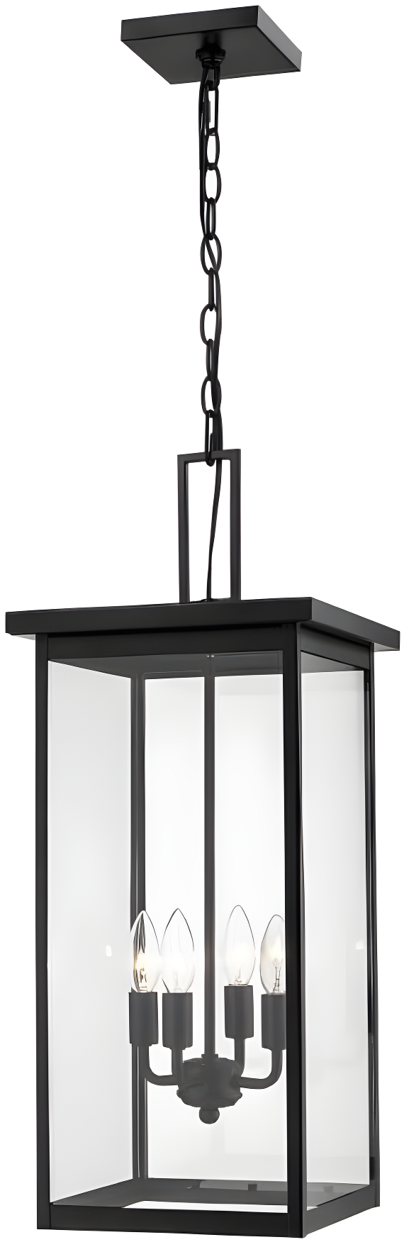 Millennium Lighting 2605 Barkeley 4 Light 11" Wide Outdoor Pendant - Black