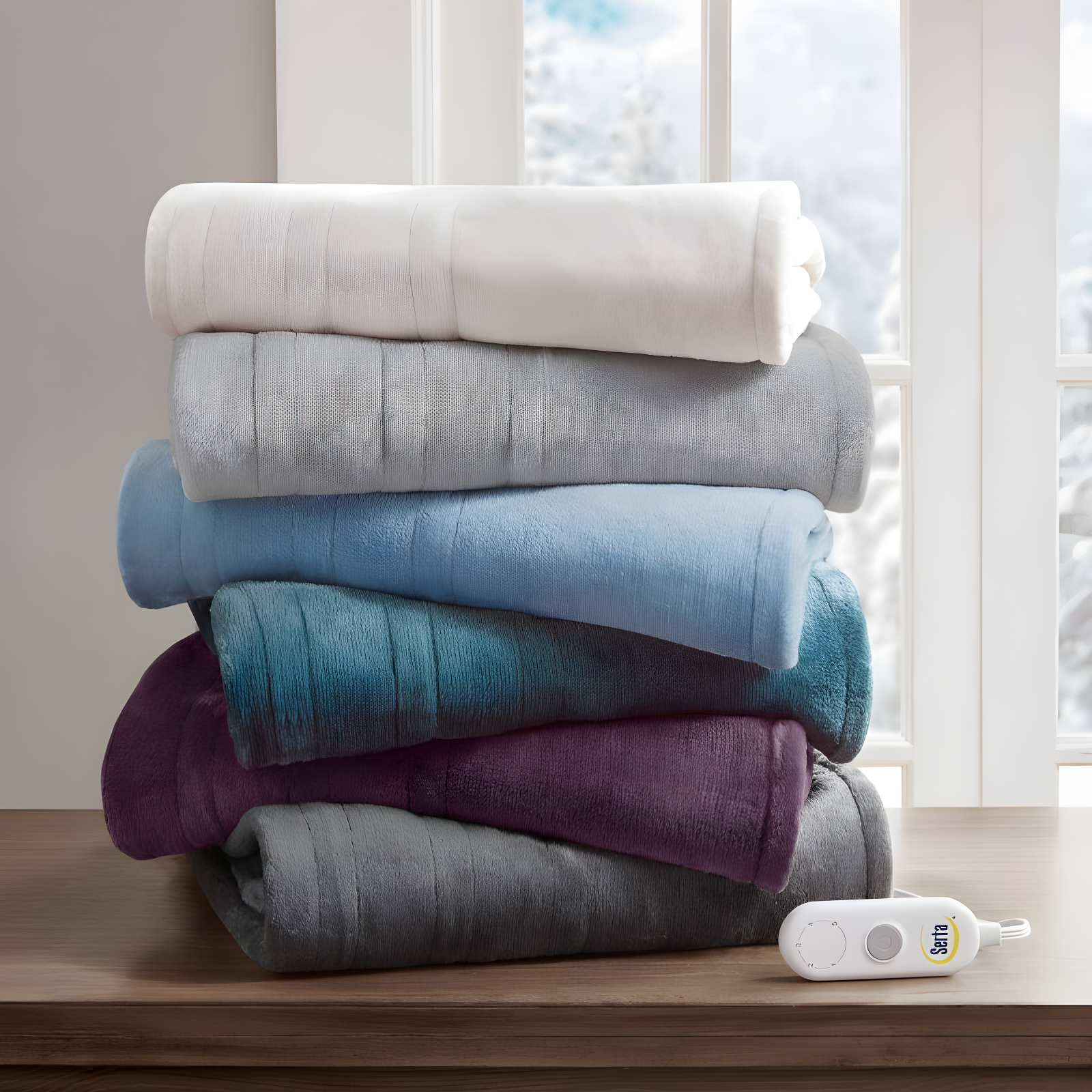 Serta Serta Plush Heated Throw