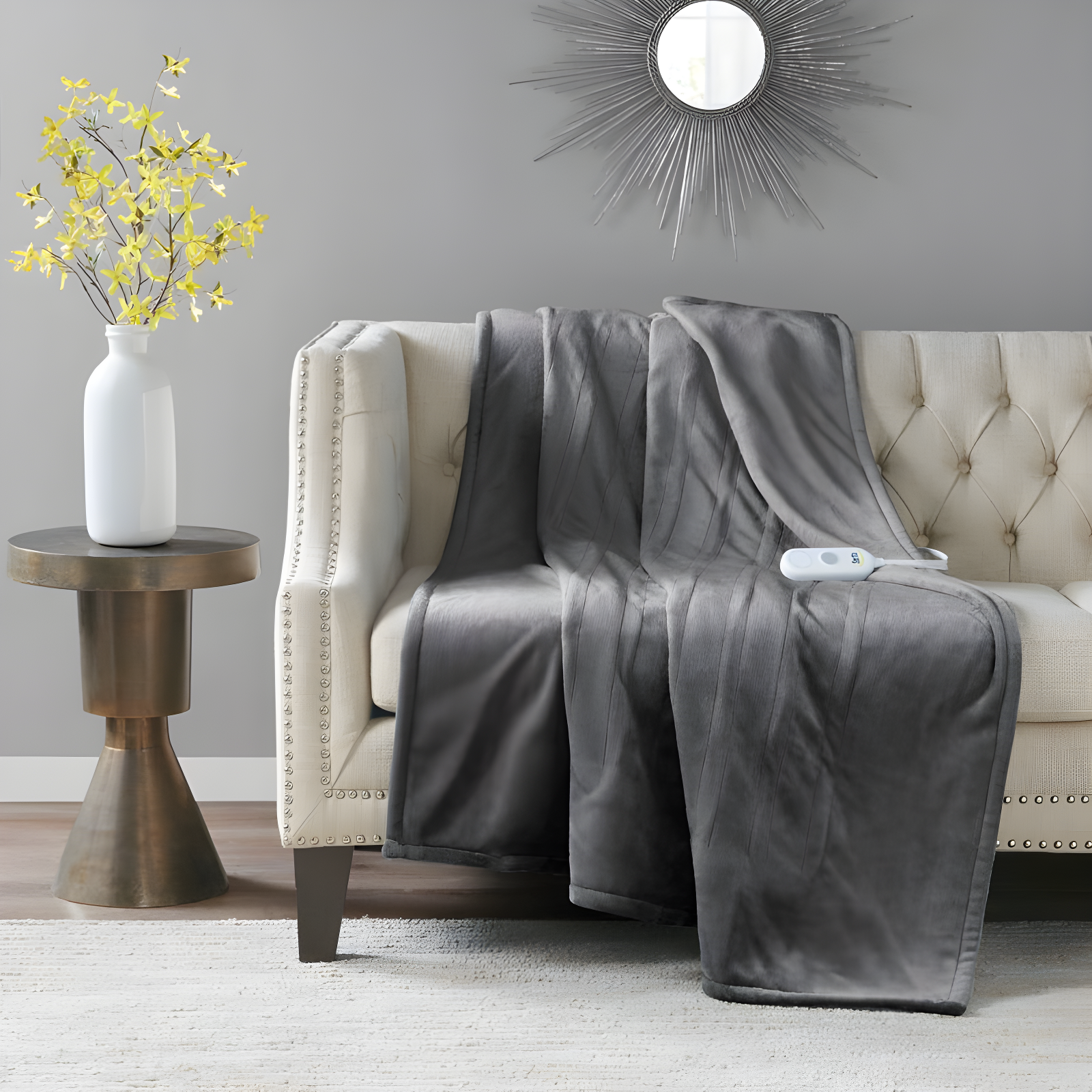 Serta Serta Plush Heated Throw