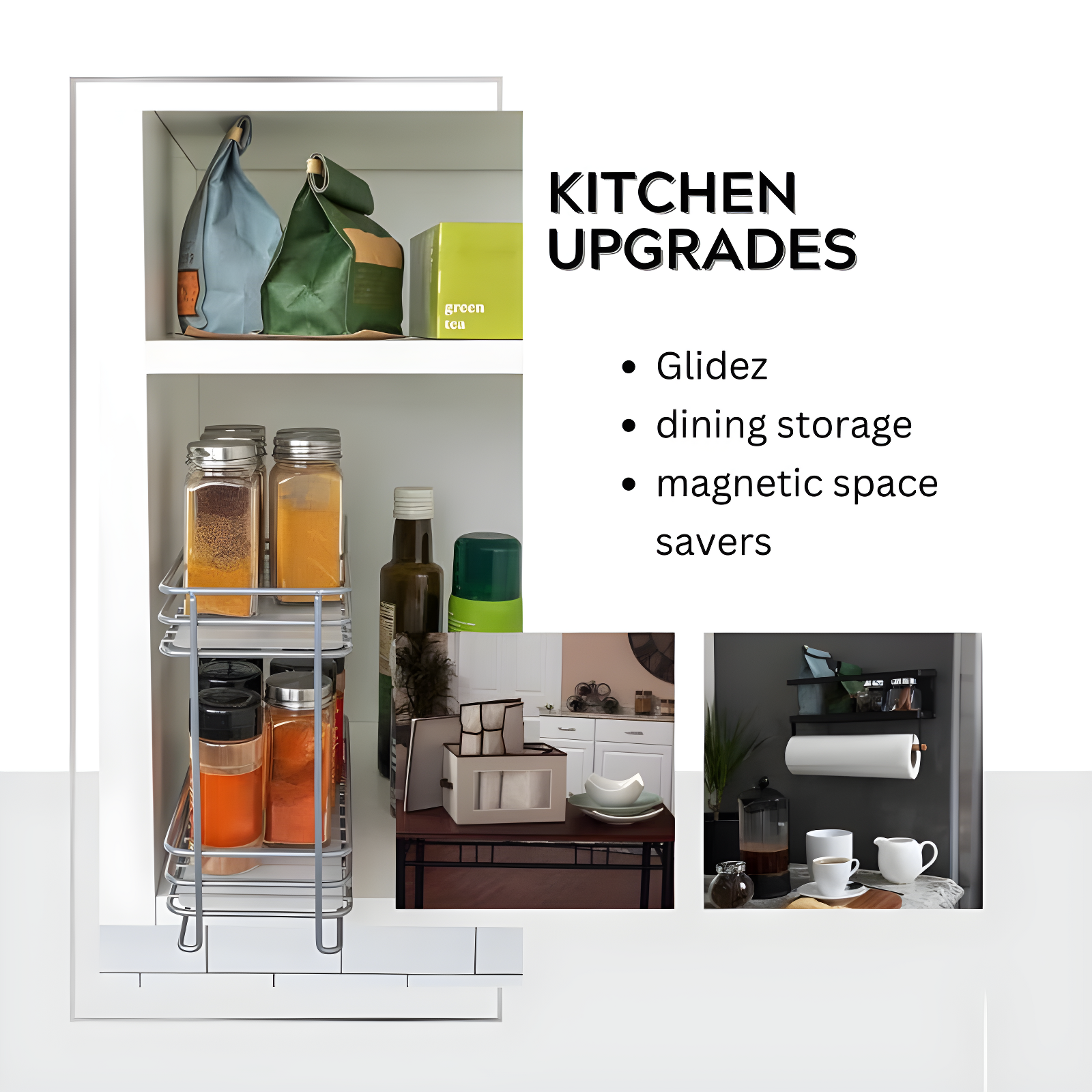 Household Essentials 11" Set of 6 Storage Bins Carolina Blue: Polyester Canvas, 11 Inch Cube System, Folds Flat