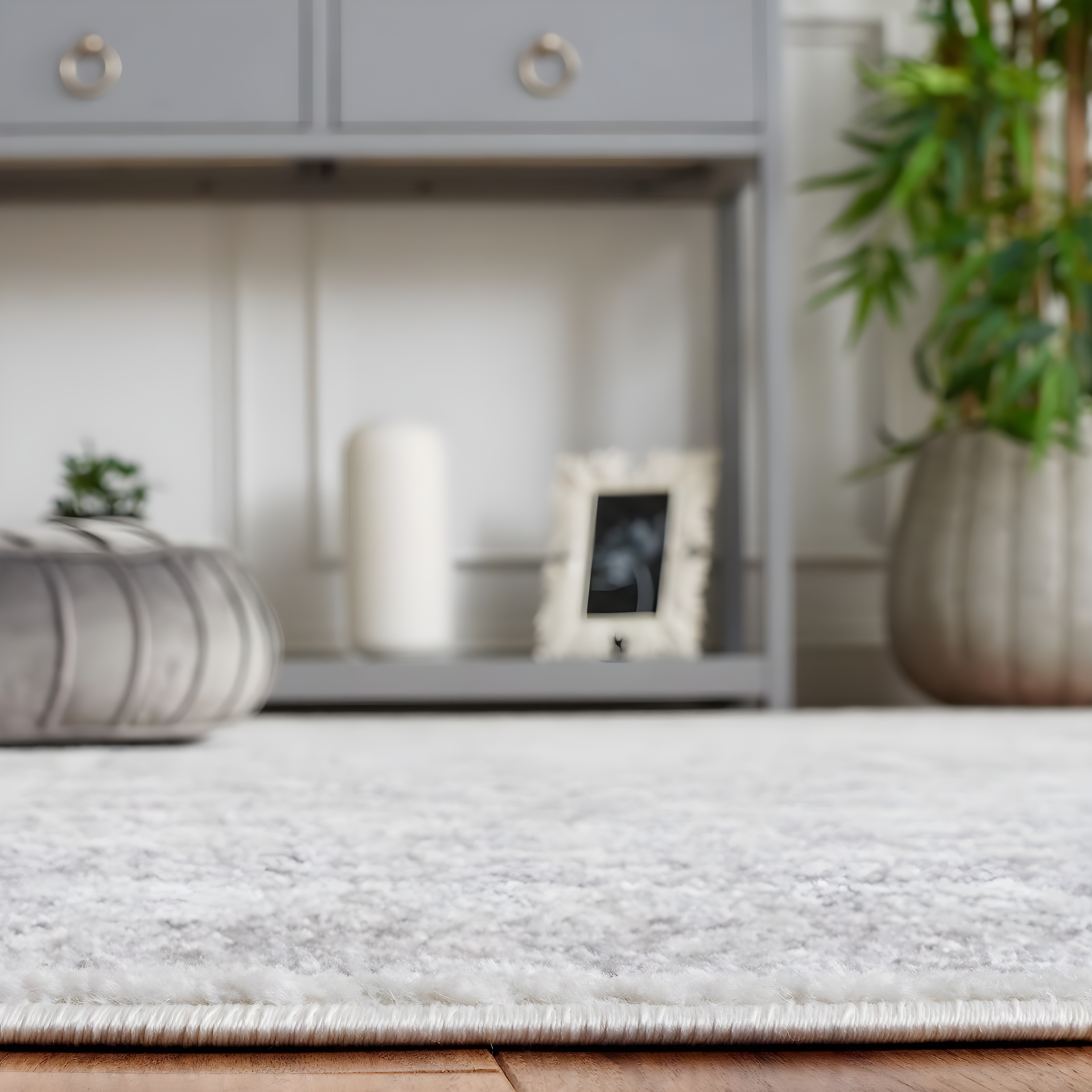 Adirondack ADR108 Power Loomed Area Rug - Ivory/Silver - 8'x10' - Safavieh.