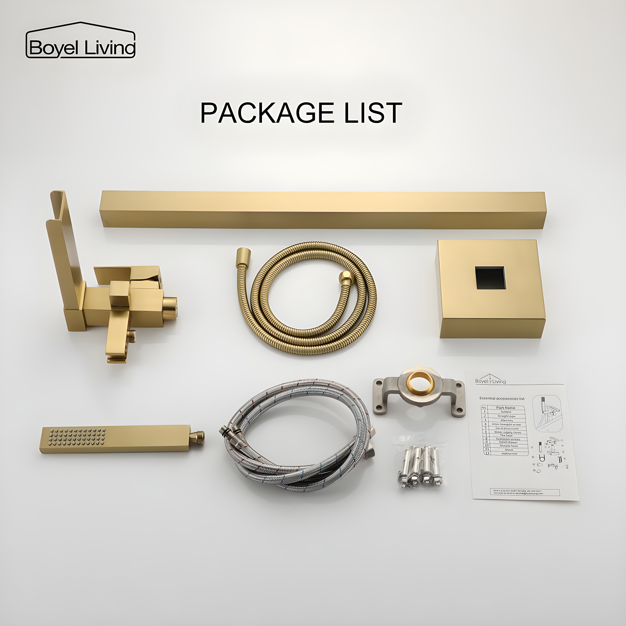 1 Handle Floor Freestanding Tub Filler with Diverter