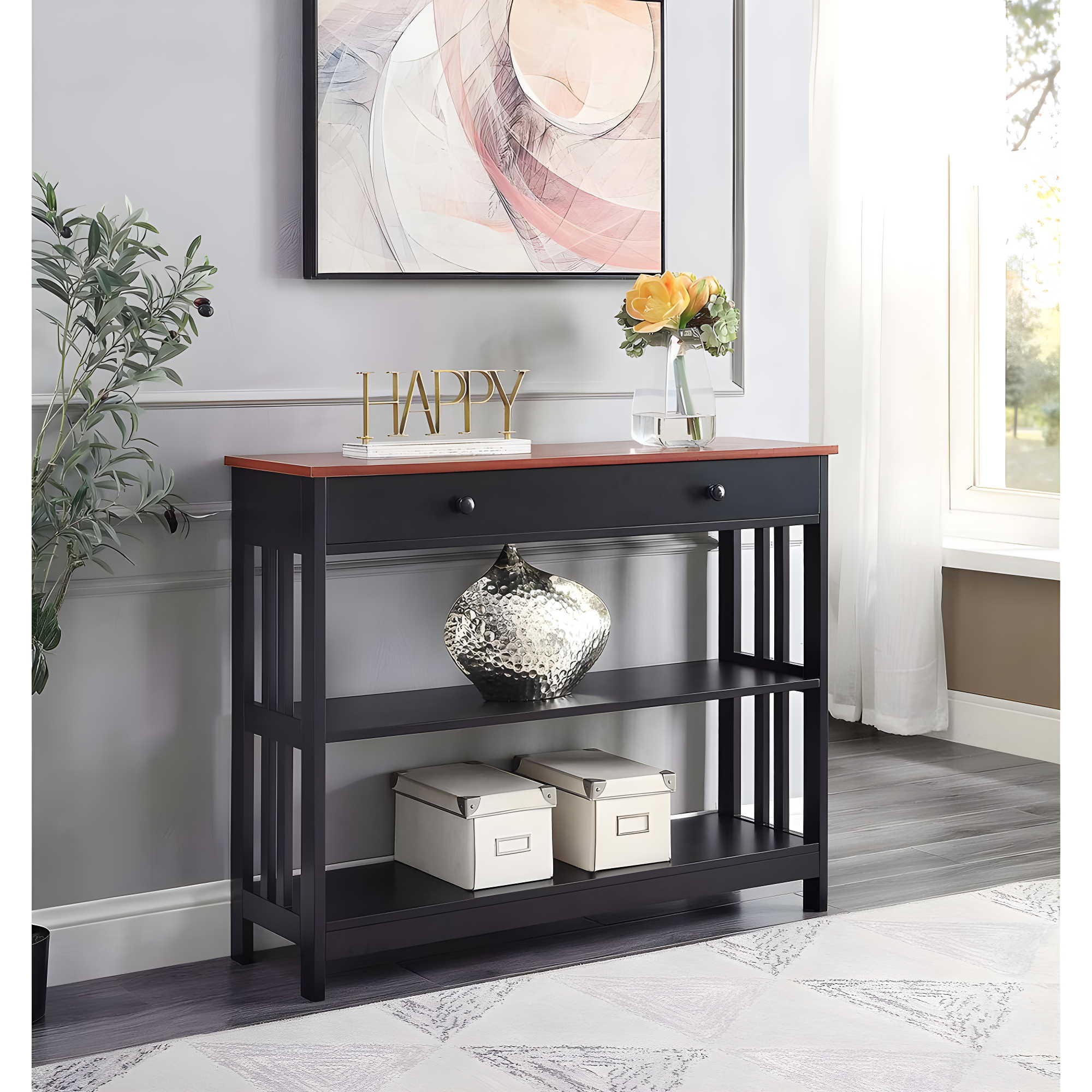 Minerva 39.5'' Console Table