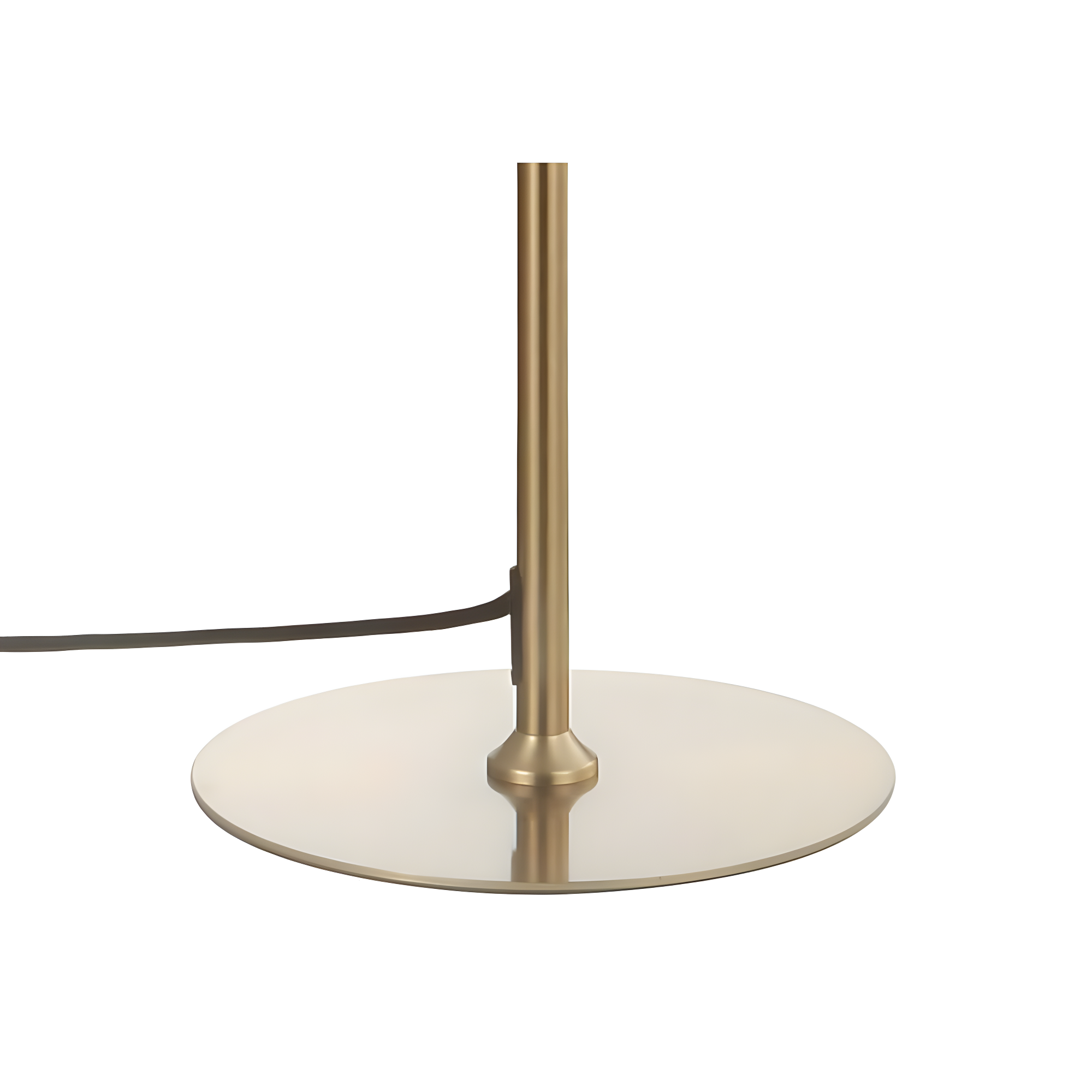 Scribble 60.5" Gold Modern Metal LED Floor Lamp