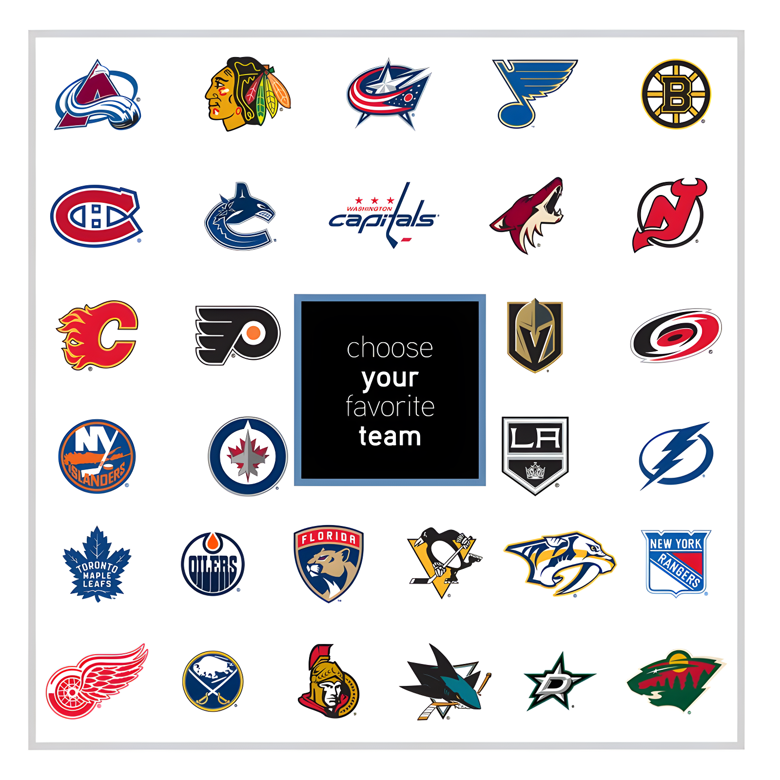 Blue Sky Outdoor Living NHL Steel Wood Burning Fire Ring