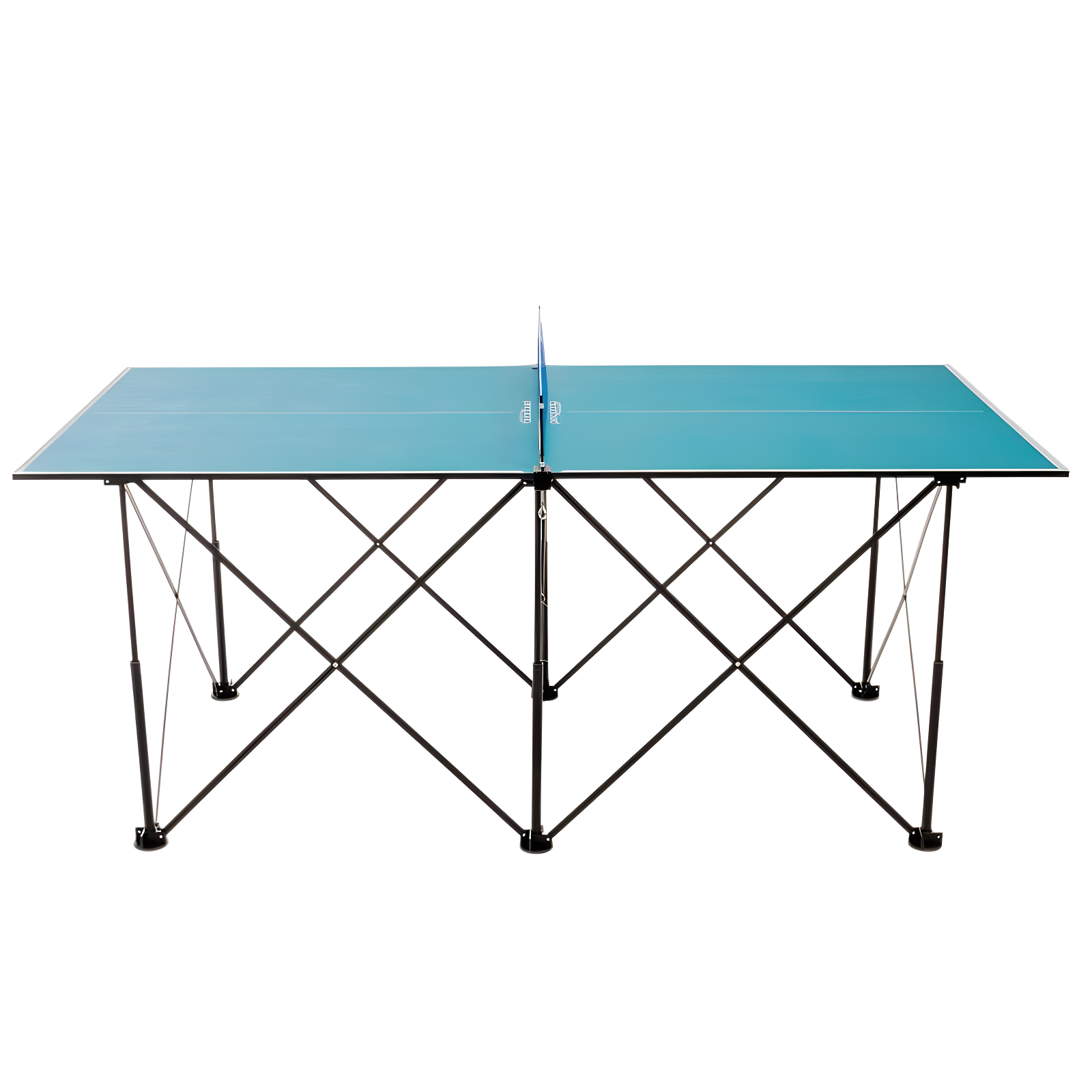 Ping-Pong Pop up Foldable Indoor Table Tennis Table with Paddles and Balls (19mm Thick)