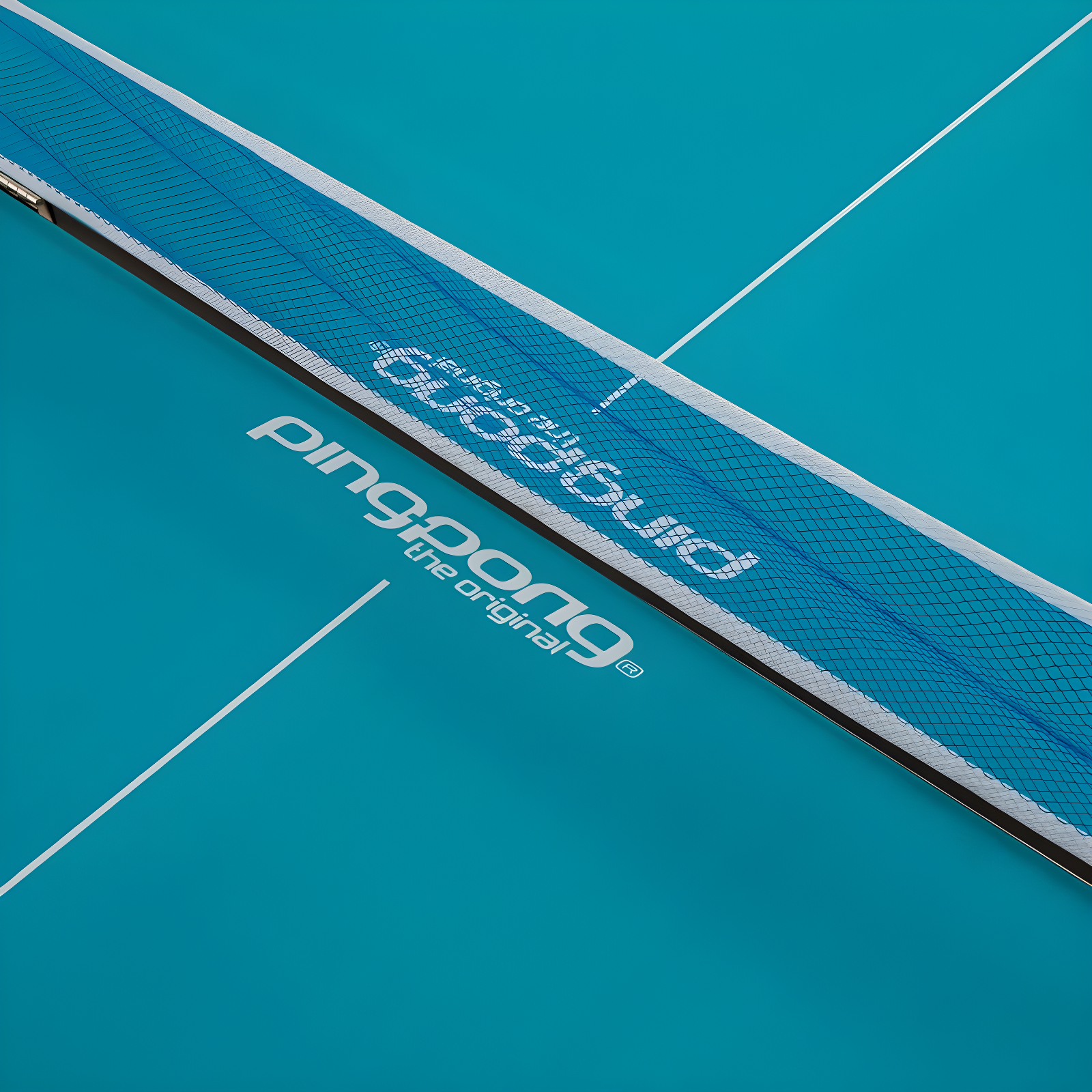 Ping-Pong Pop up Foldable Indoor Table Tennis Table with Paddles and Balls (19mm Thick)