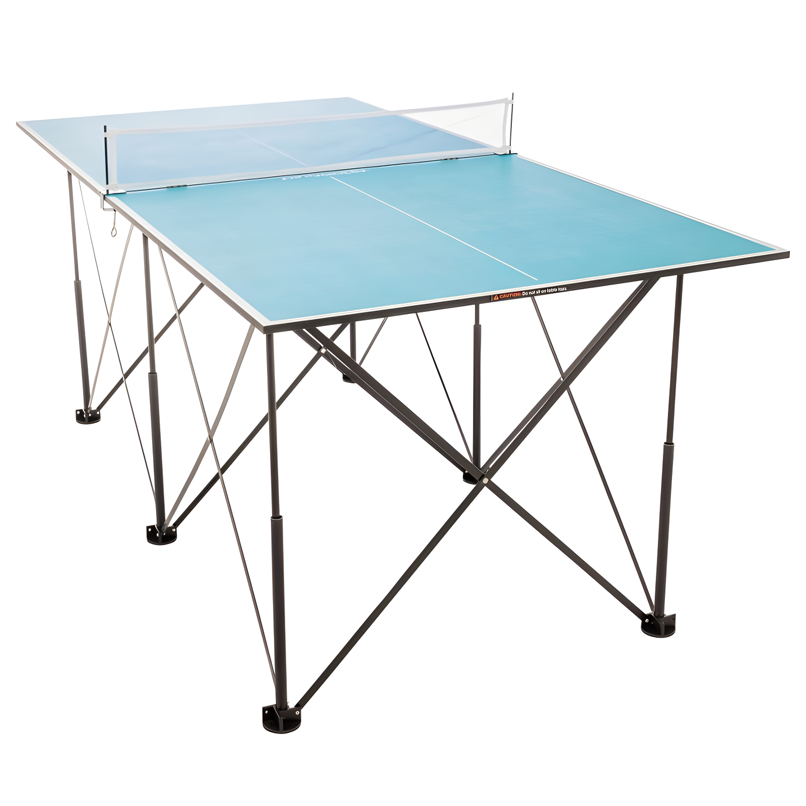 Ping-Pong Pop up Foldable Indoor Table Tennis Table with Paddles and Balls (19mm Thick)