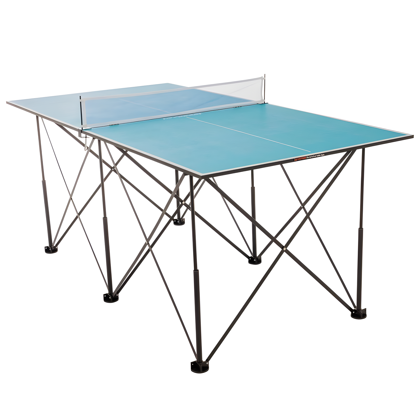 Ping-Pong Pop up Foldable Indoor Table Tennis Table with Paddles and Balls (19mm Thick)