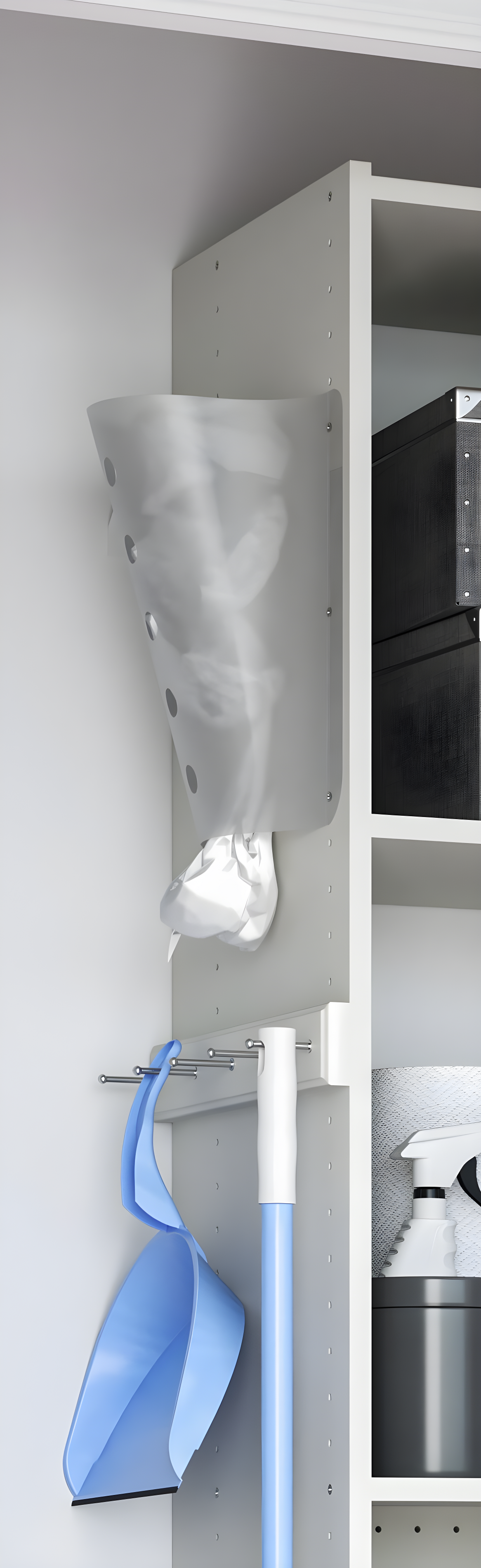 Dotted Line™ 15" W Closet System Starter Kit
