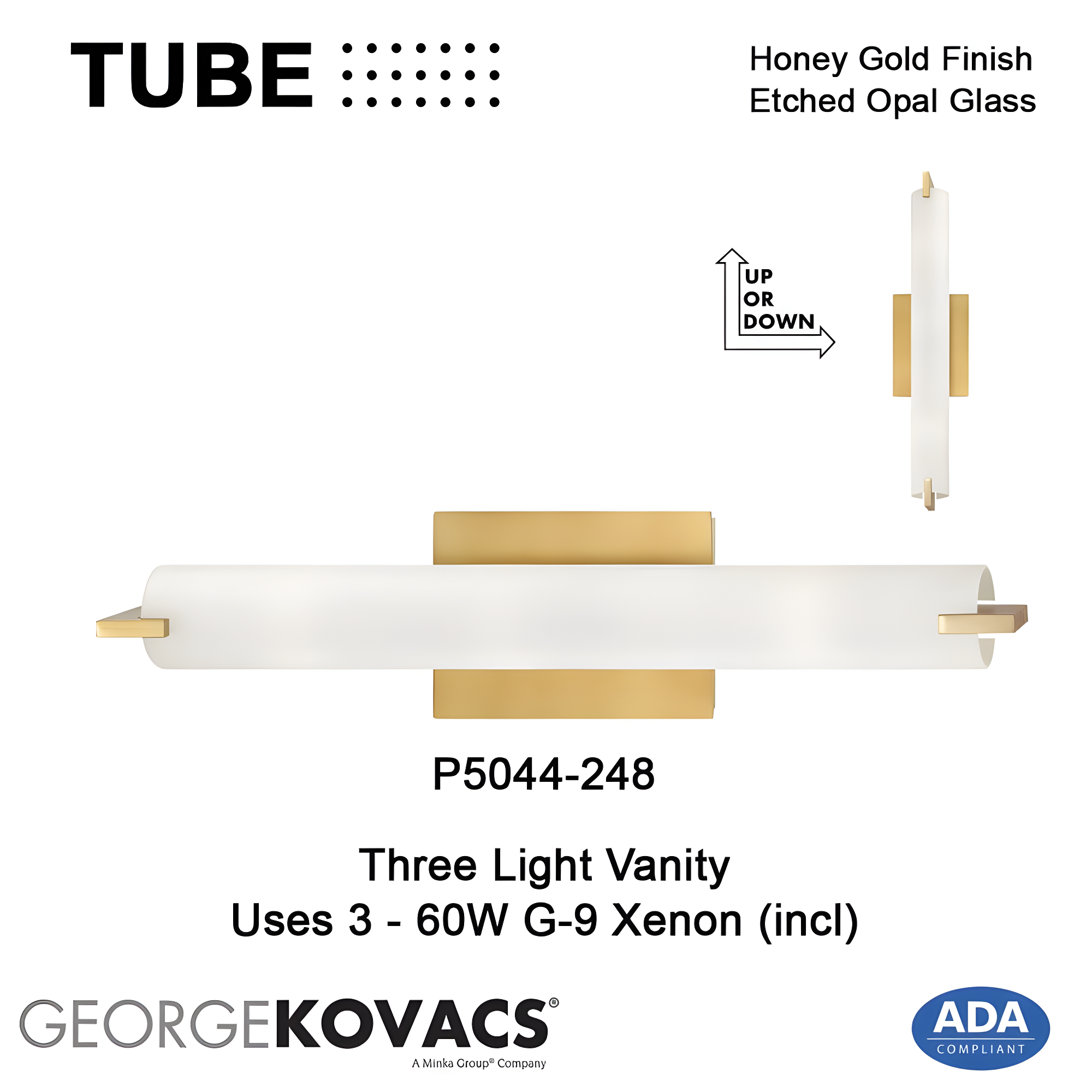 Tube Armed Sconce