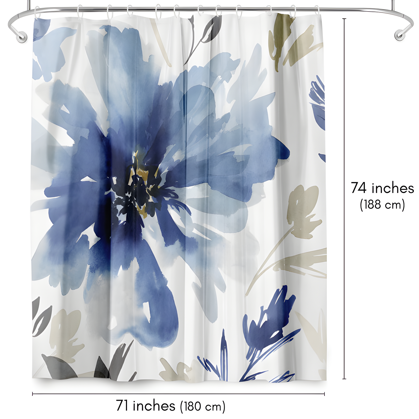 The Twillery Co.® Shower Curtain Finesse by PI Creative Art