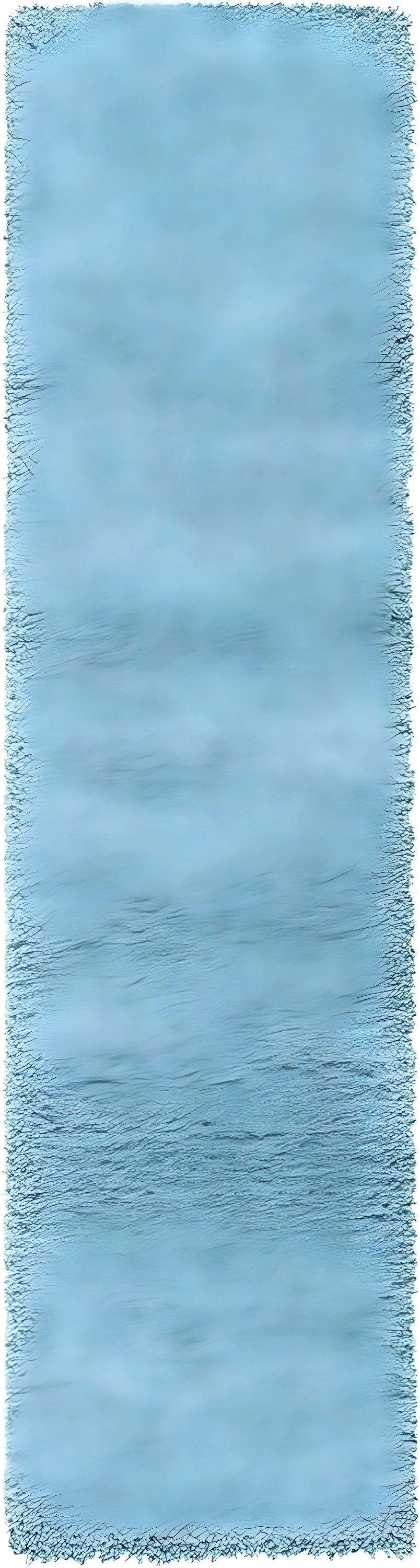 Shag SG151 Power Loomed Runner Rug - Light Blue - 2'3"x9' - Safavieh.