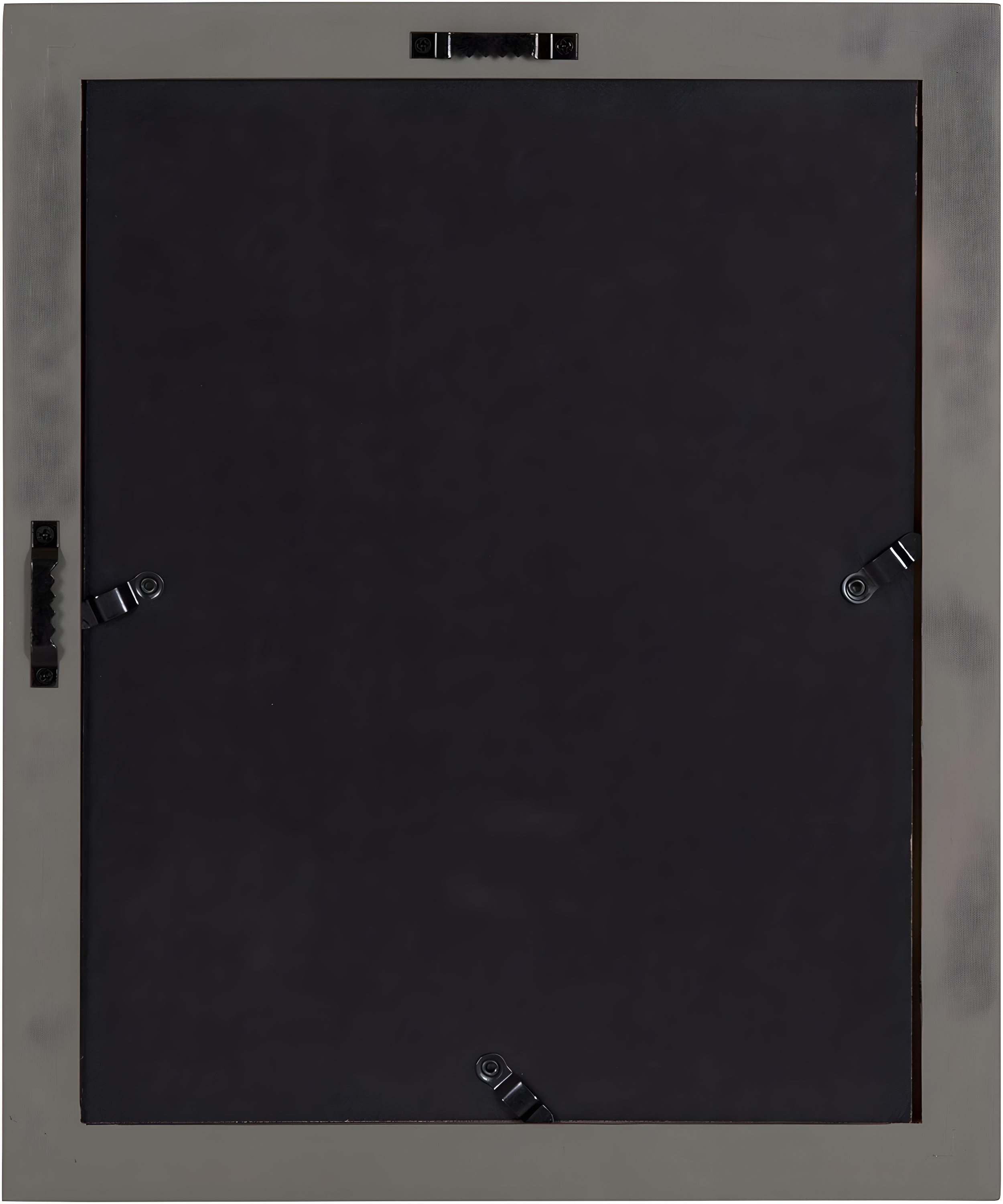 10pc Bordeaux Frame Boxs White/Black/Natural Wood - Kate & Laurel All Things Decor: Wall Display, Multi-Size, Modern Style