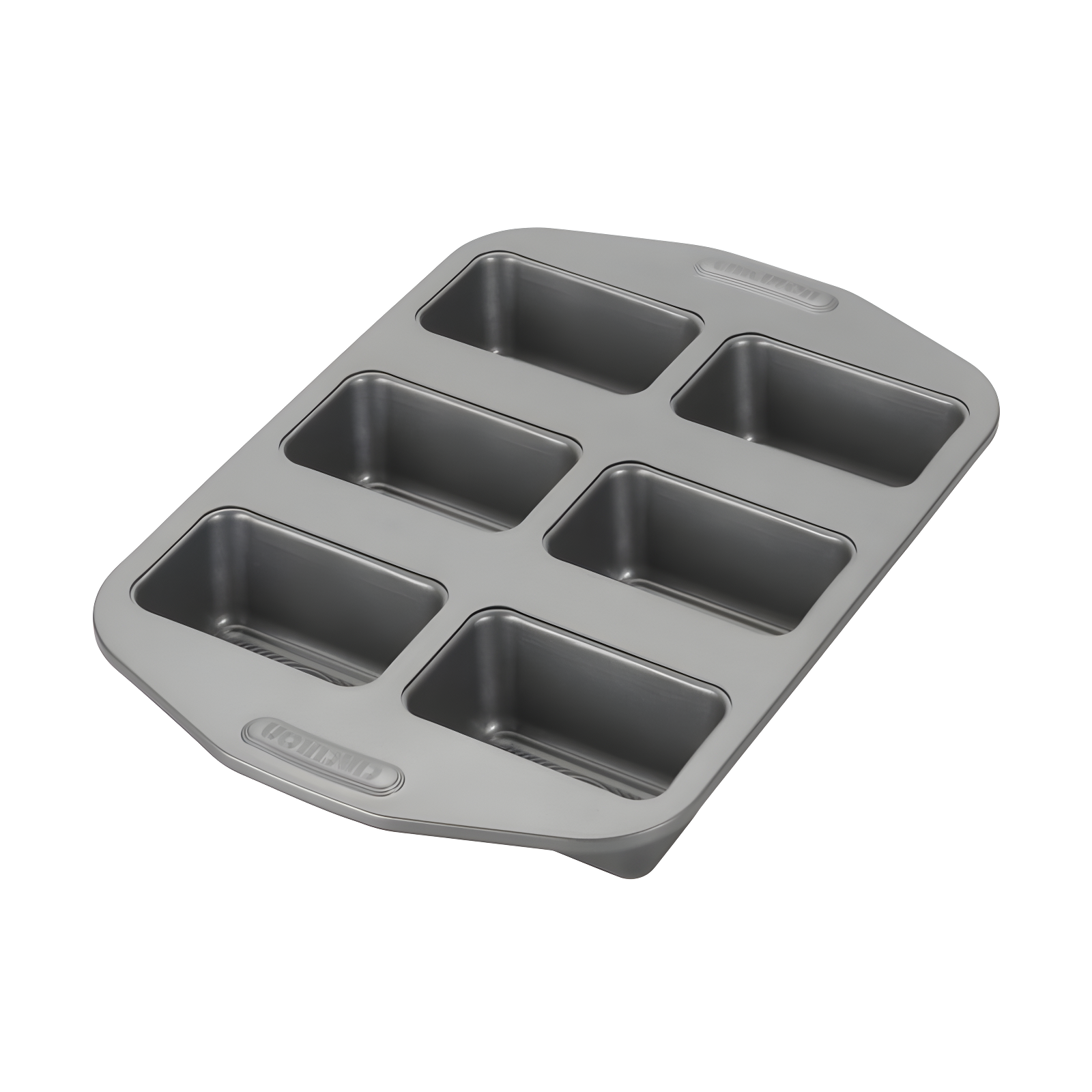 Circulon Circulon Nonstick Bakeware Mini Loaf Pan, 6-Cup, Gray