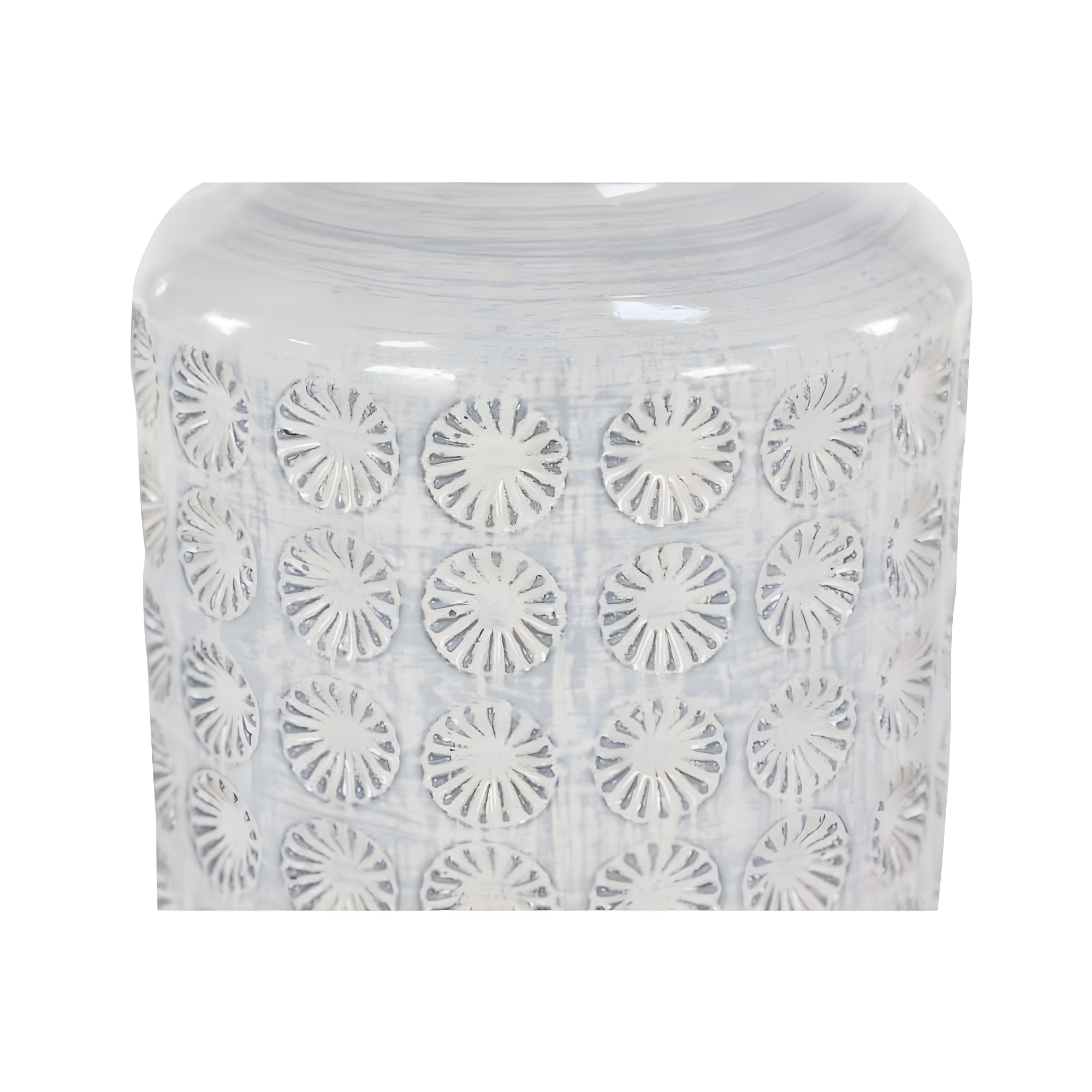 CosmoLiving by Cosmopolitan Porcelain Ceramic Floral Decorative Vase