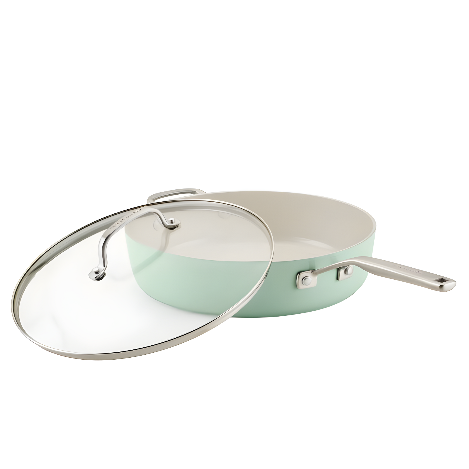 KitchenAid® KitchenAid® Hard Anodized Ceramic Nonstick Saute Pan with Lid, 5 Quart