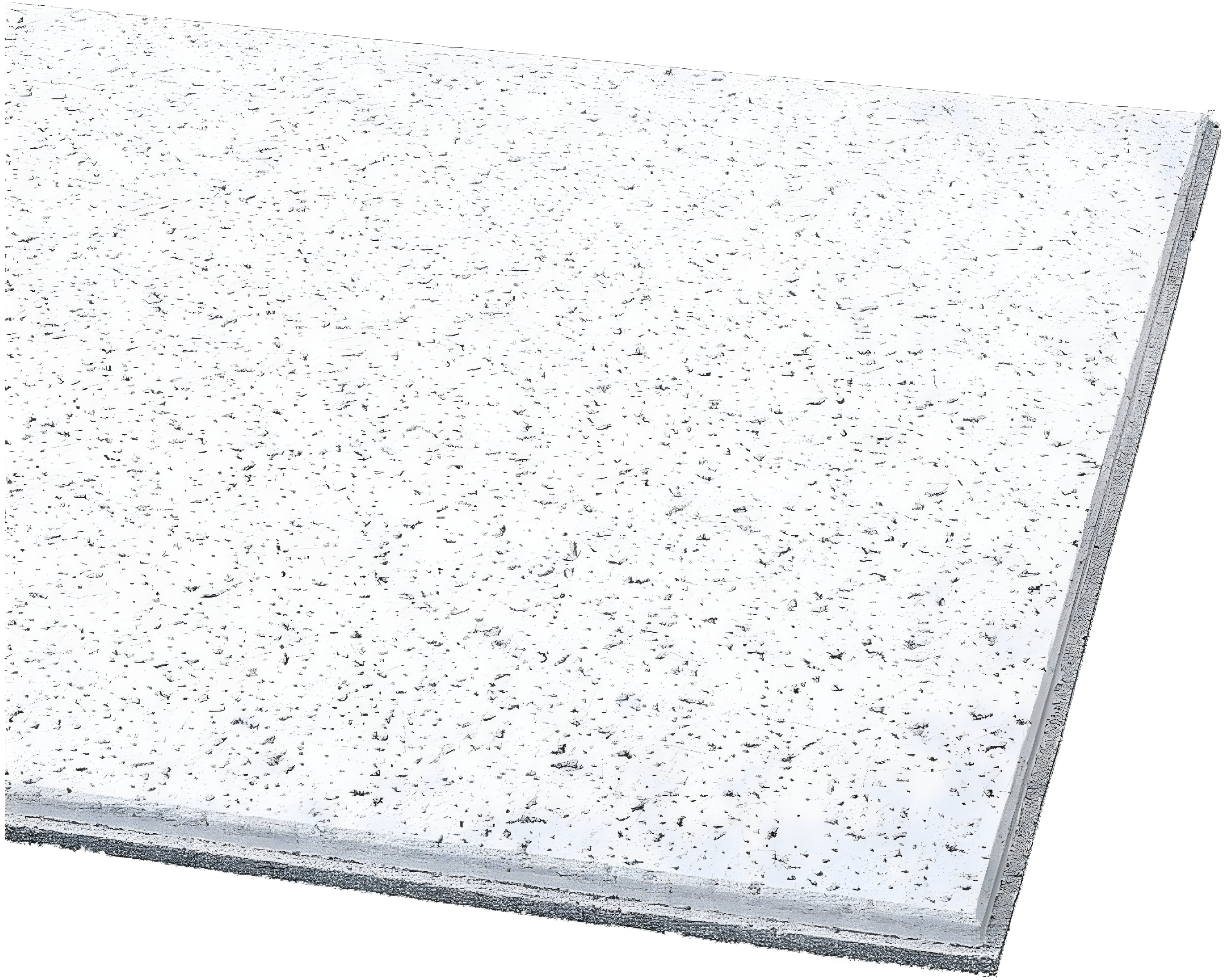 Armstrong 2x2 CORTEGA Acoustic Ceiling Tiles for Suspended Ceiling Grids, 16-tiles per pack, White