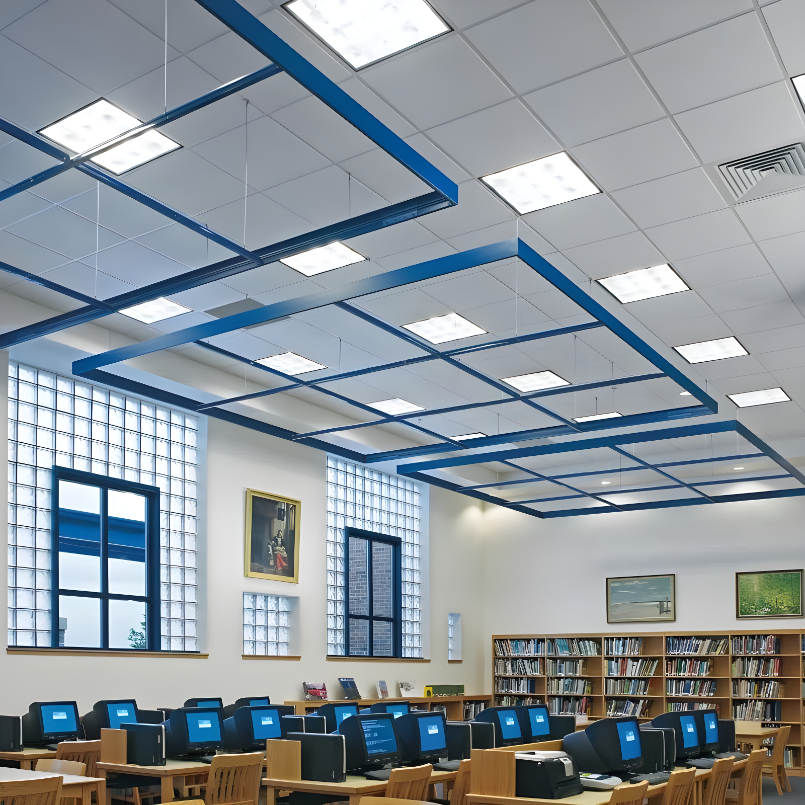 Armstrong 2x2 CORTEGA Acoustic Ceiling Tiles for Suspended Ceiling Grids, 16-tiles per pack, White