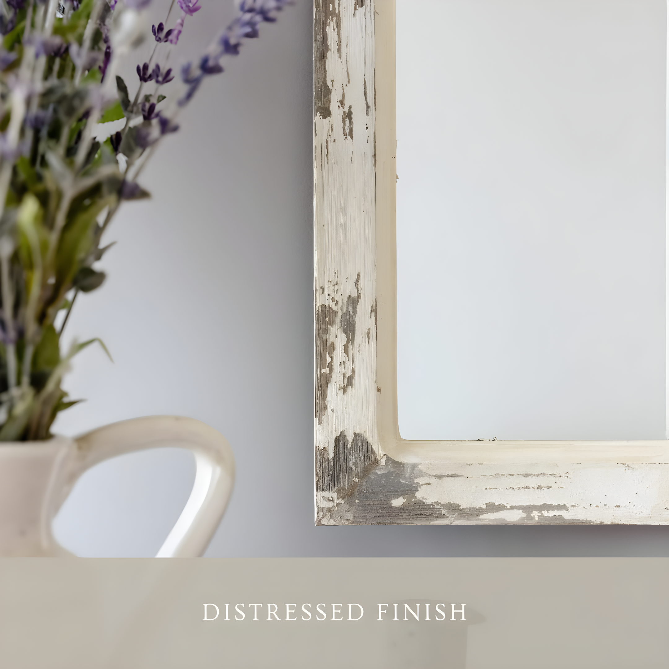 Jolene Arch Window Pane Mirrors Off-White 27" x 15" (Set of 2) by Aspire