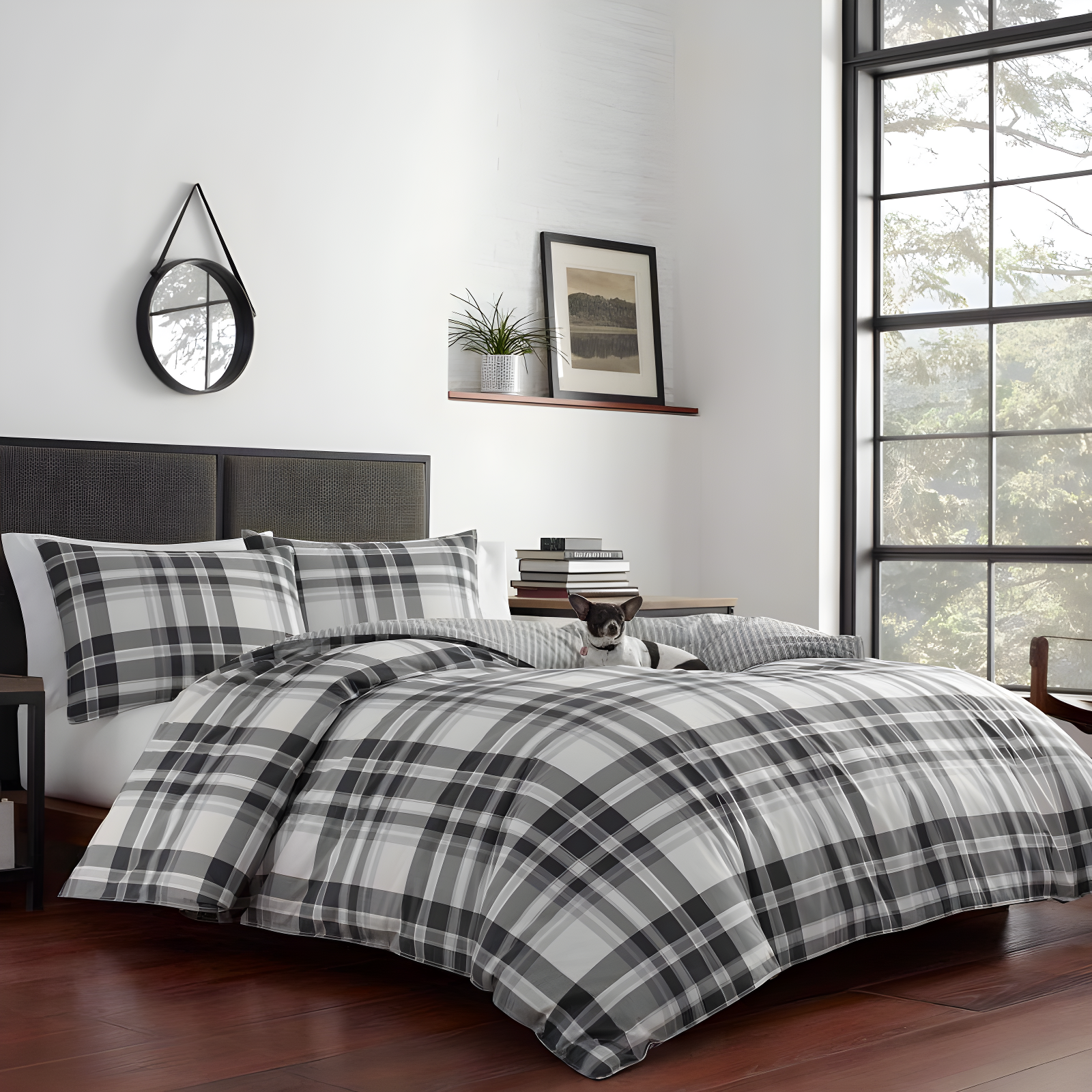 Eddie Bauer Coal Creek Plaid Cotton Comforter Set