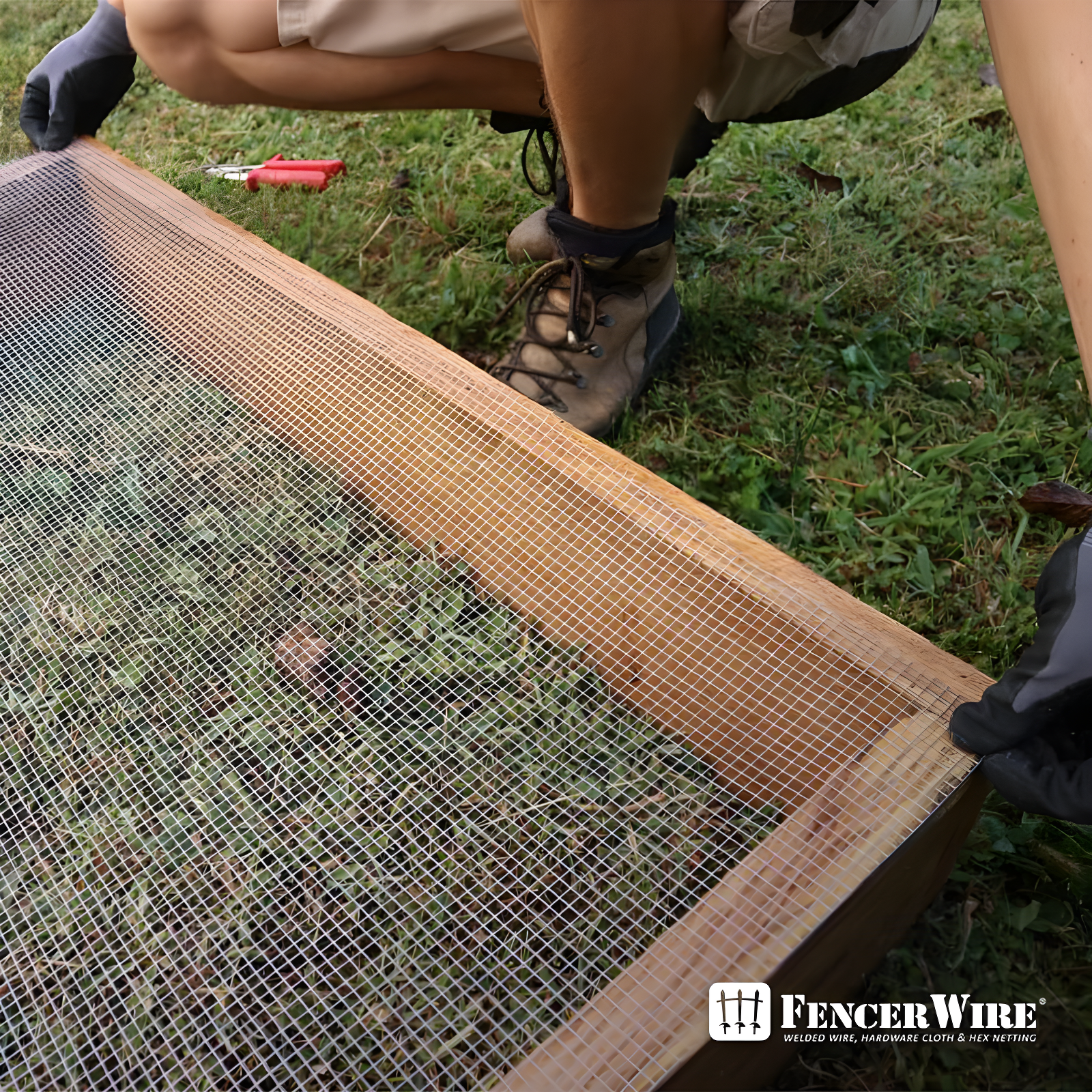 Fencer Wire Fencer Wire 23 Gauge Galvanized Hardware Cloth with Mesh Size 1/4" x 1/4", Multiple Options