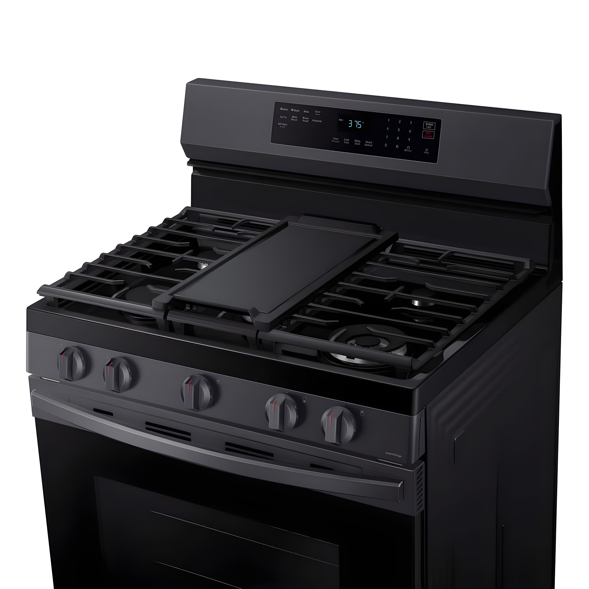 Samsung Samsung 6.0 cu. ft. Smart Freestanding Gas Range with Integrated Griddle NX60A6511SG