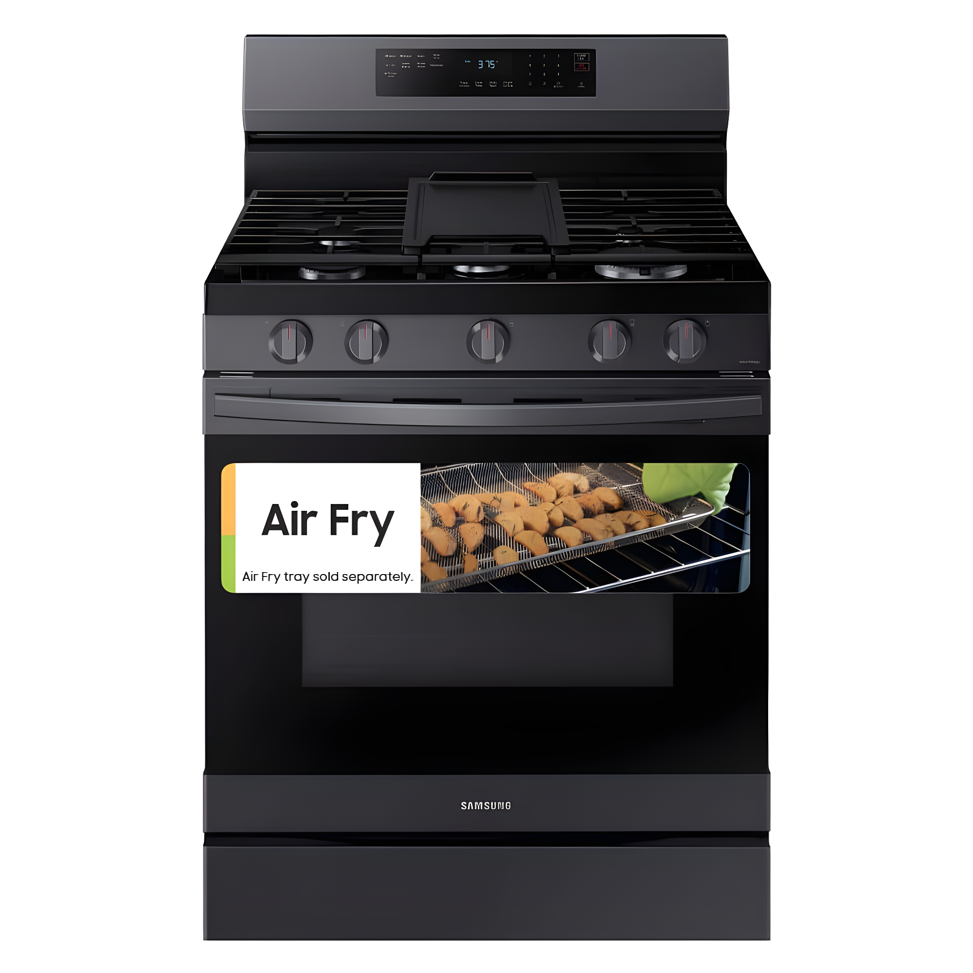 Samsung Samsung 6.0 cu. ft. Smart Freestanding Gas Range with Integrated Griddle NX60A6511SG