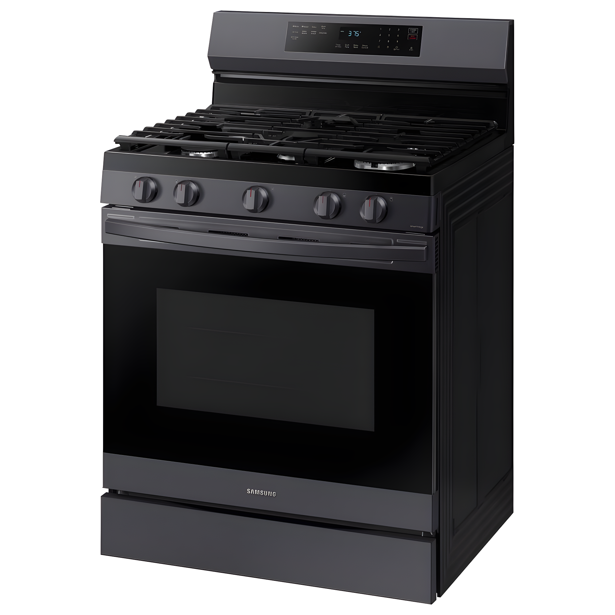 Samsung Samsung 6.0 cu. ft. Smart Freestanding Gas Range with Integrated Griddle NX60A6511SG