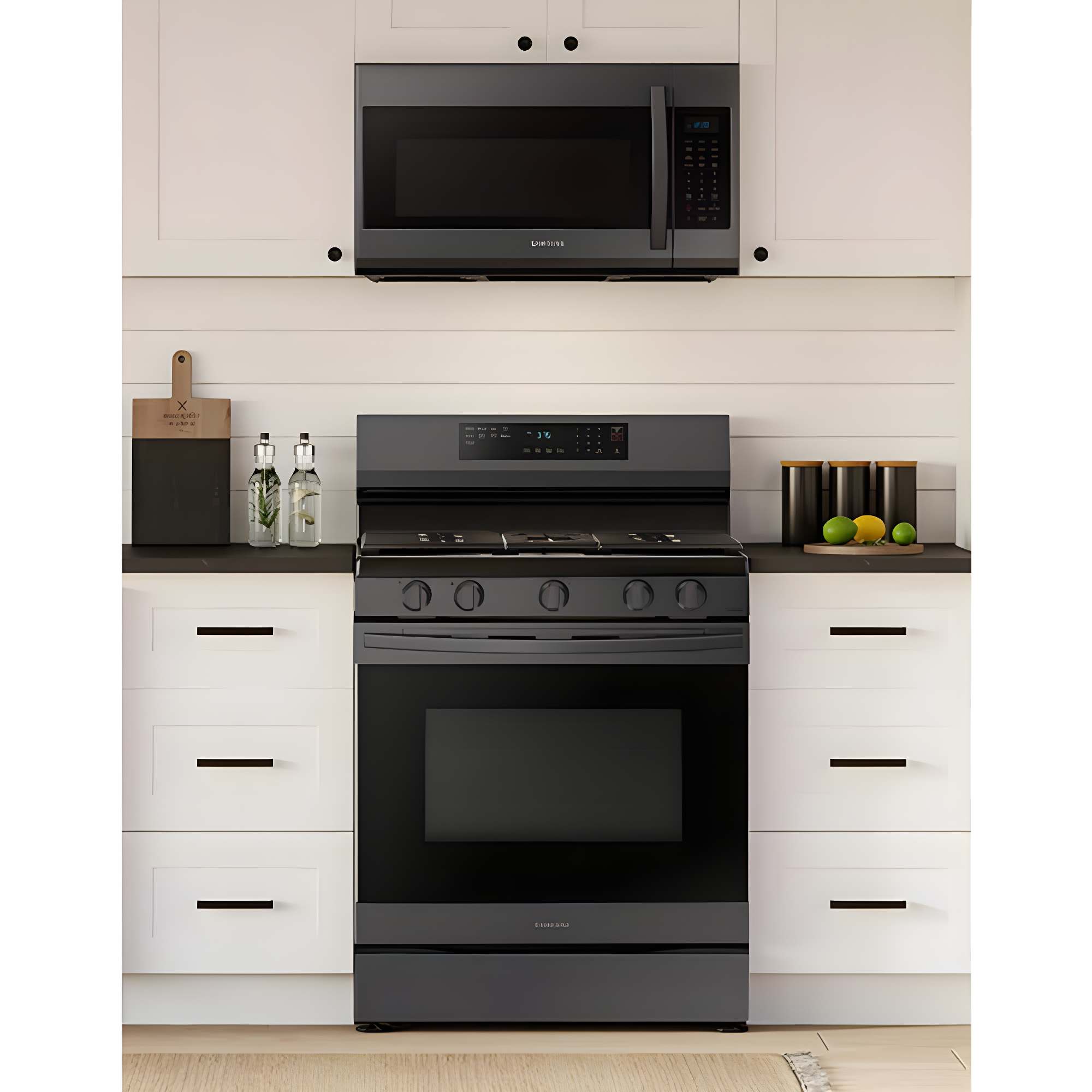 Samsung Samsung 6.0 cu. ft. Smart Freestanding Gas Range with Integrated Griddle NX60A6511SG