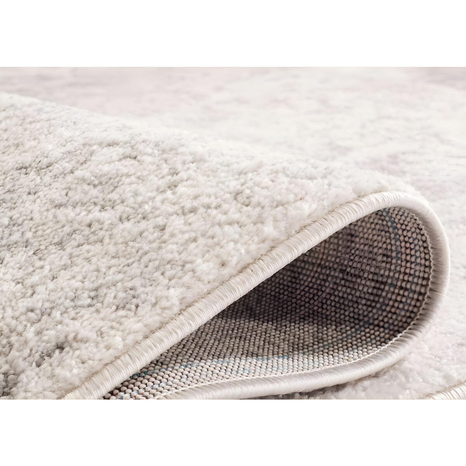 Adirondack ADR109 Machine Made Indoor Area Rug - Ivory/Silver - 4'x4' - Safavieh