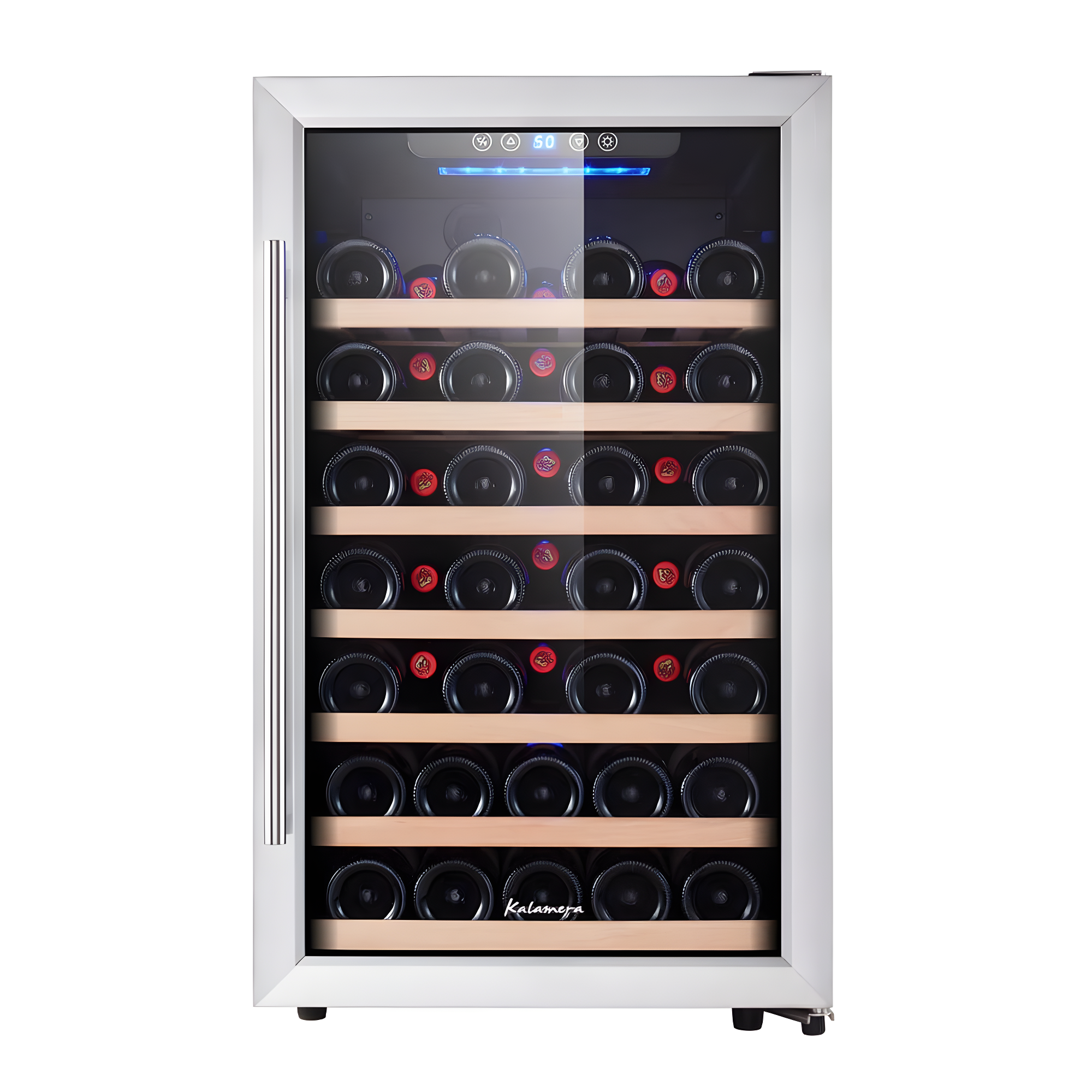 Kalamera Kalamera Single Zone 19.3'' Freestanding 50 Bottle Wine Refrigerator